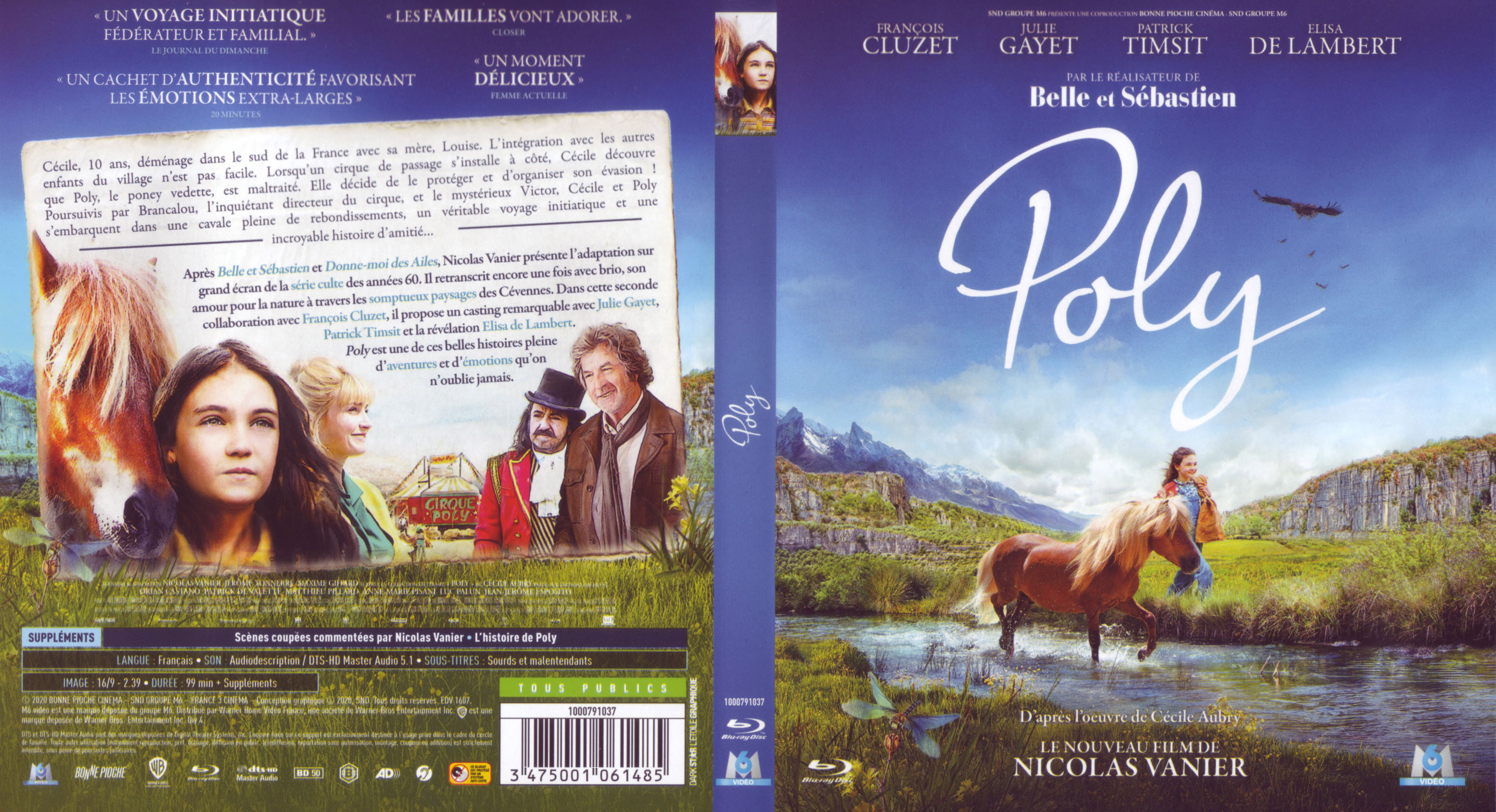 Jaquette DVD Poly (BLU-RAY)