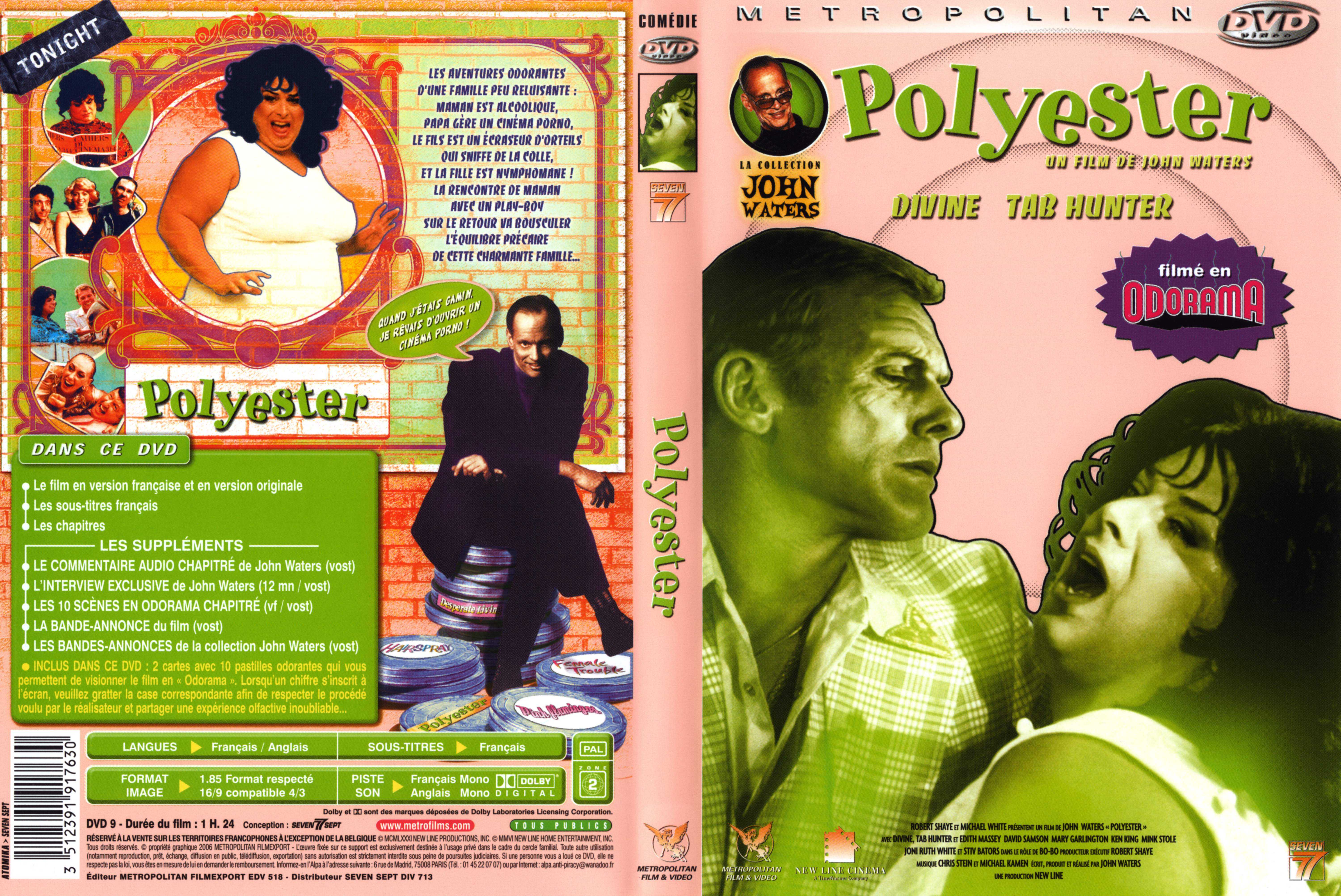 Jaquette DVD Polyester