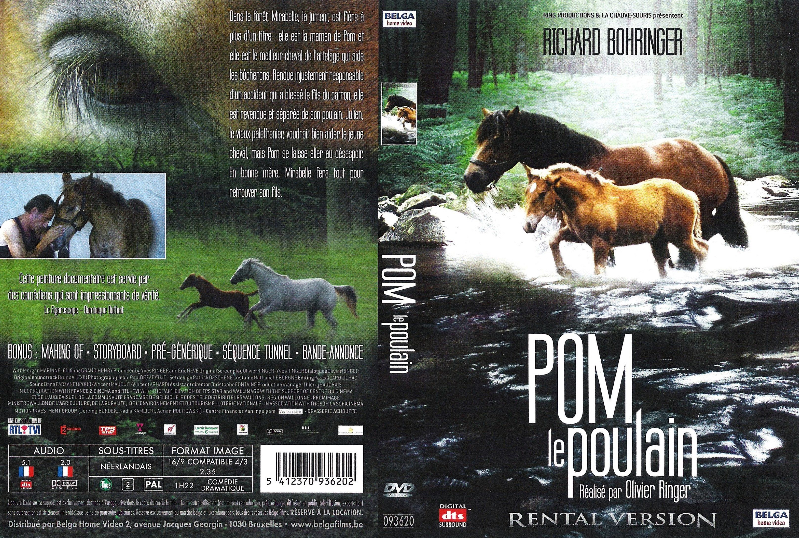 Jaquette DVD Pom le poulain