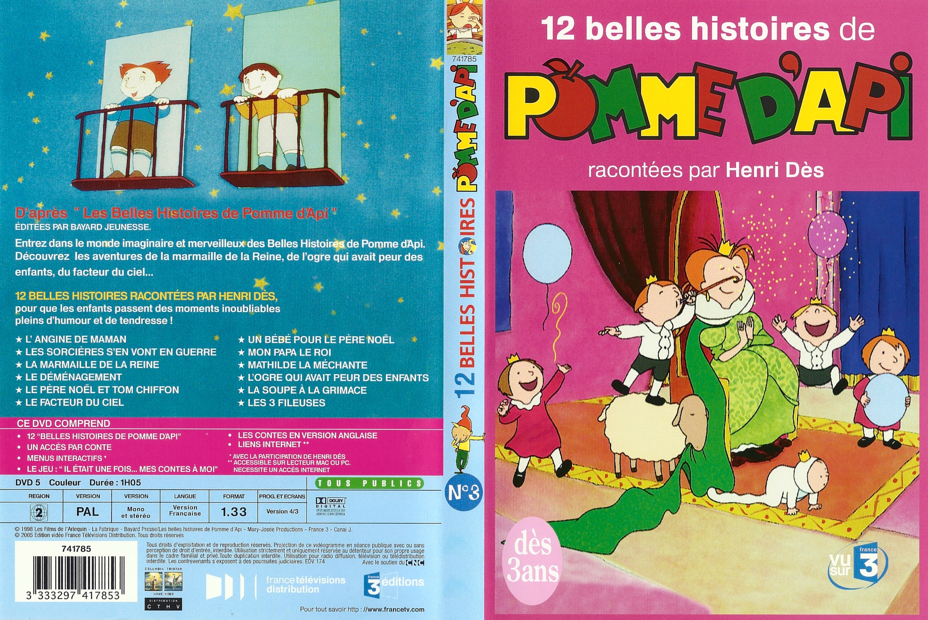 Jaquette DVD Pomme d