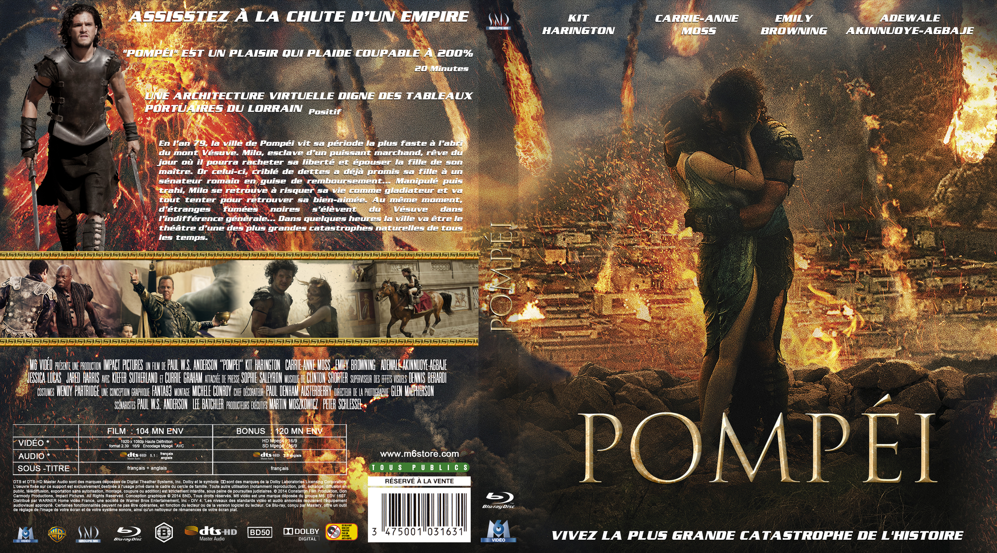 Jaquette DVD Pompi custom (BLU-RAY)