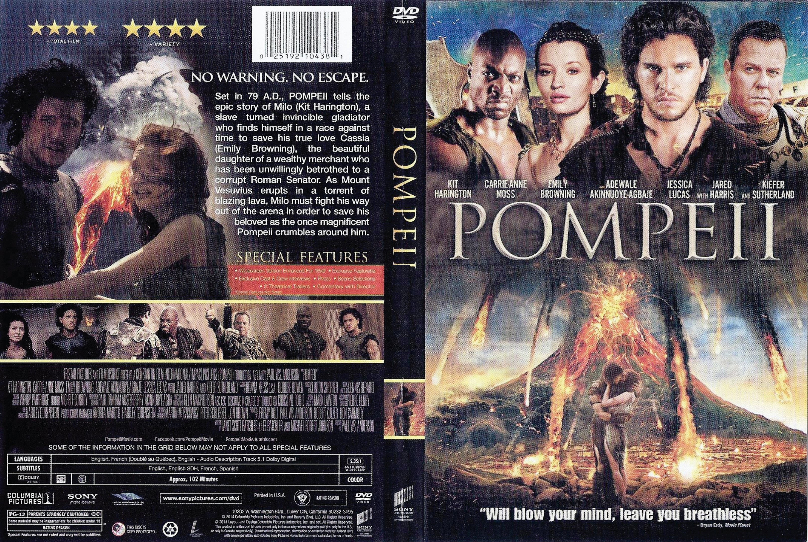 Jaquette DVD Pompeii - Pompi Zone 1
