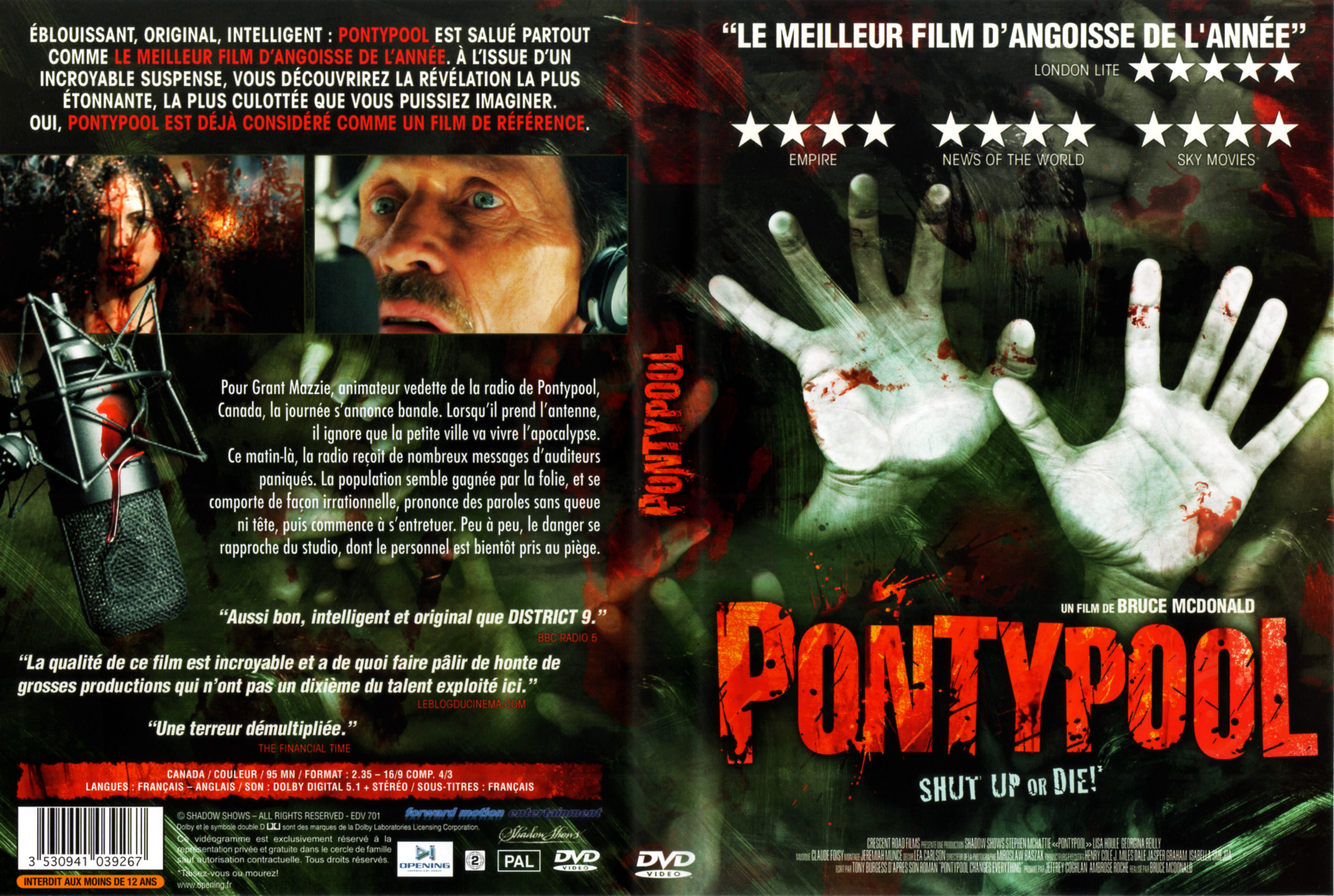 Jaquette DVD Pontypool