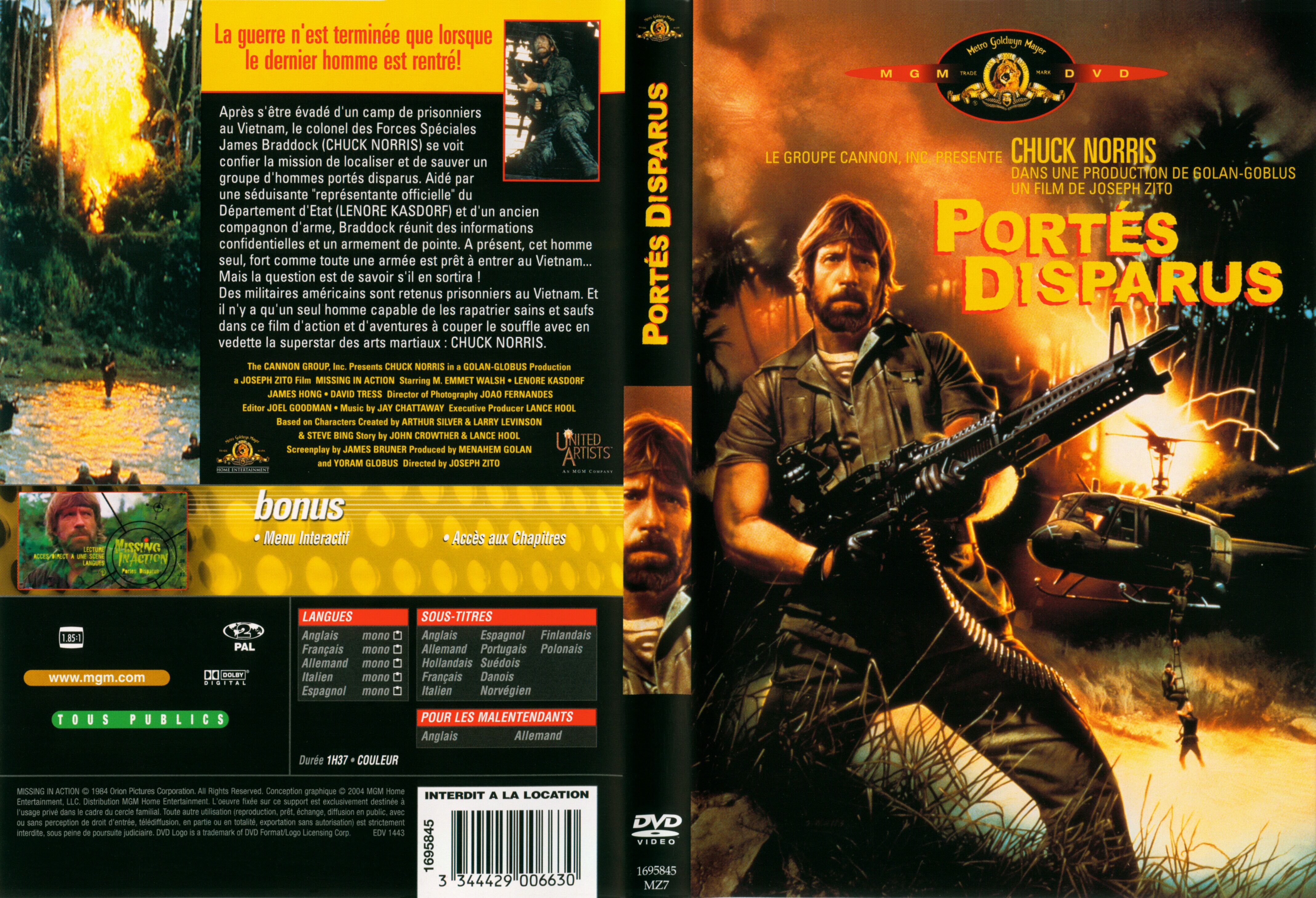 Jaquette DVD Ports disparus