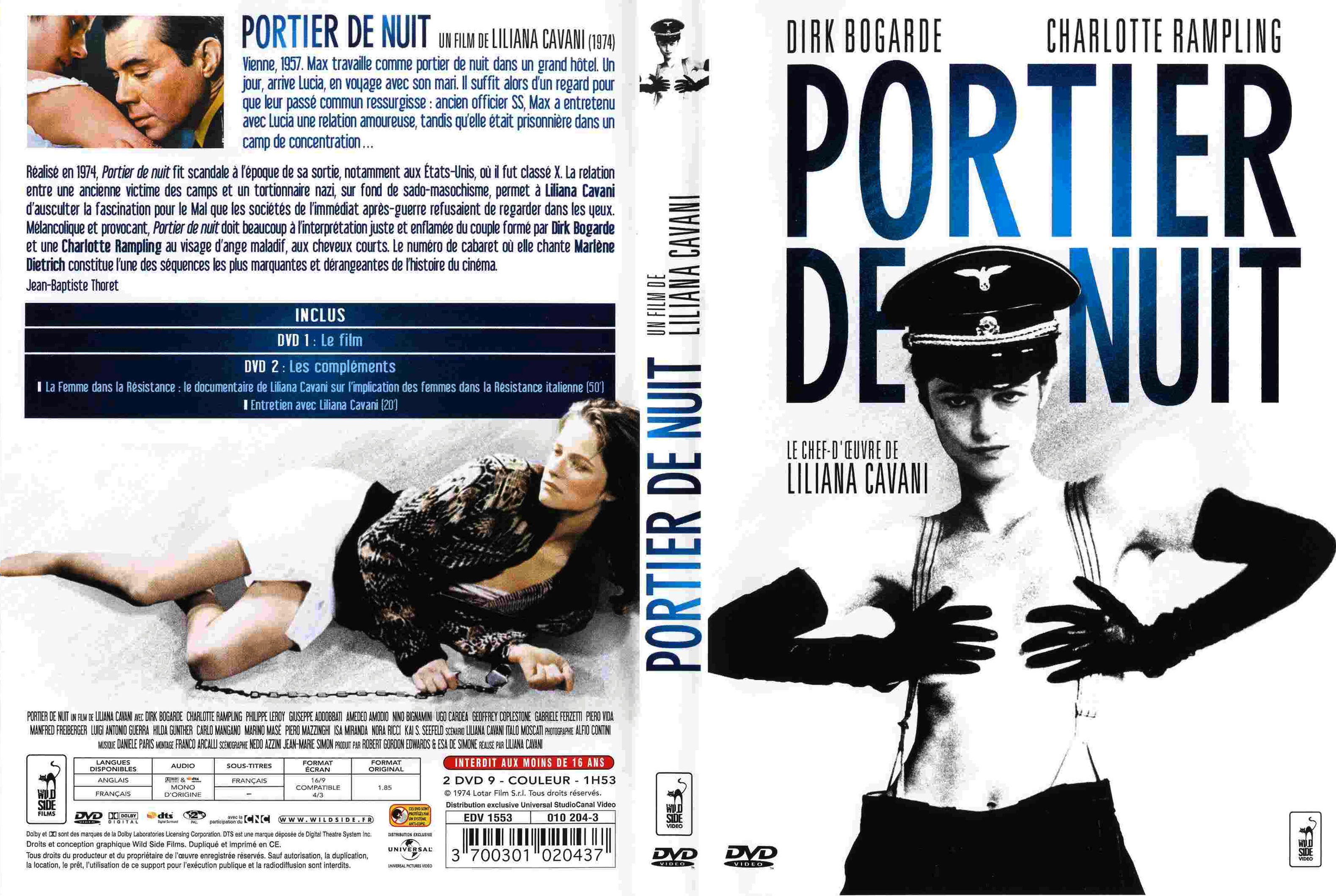 Jaquette DVD Portier de nuit