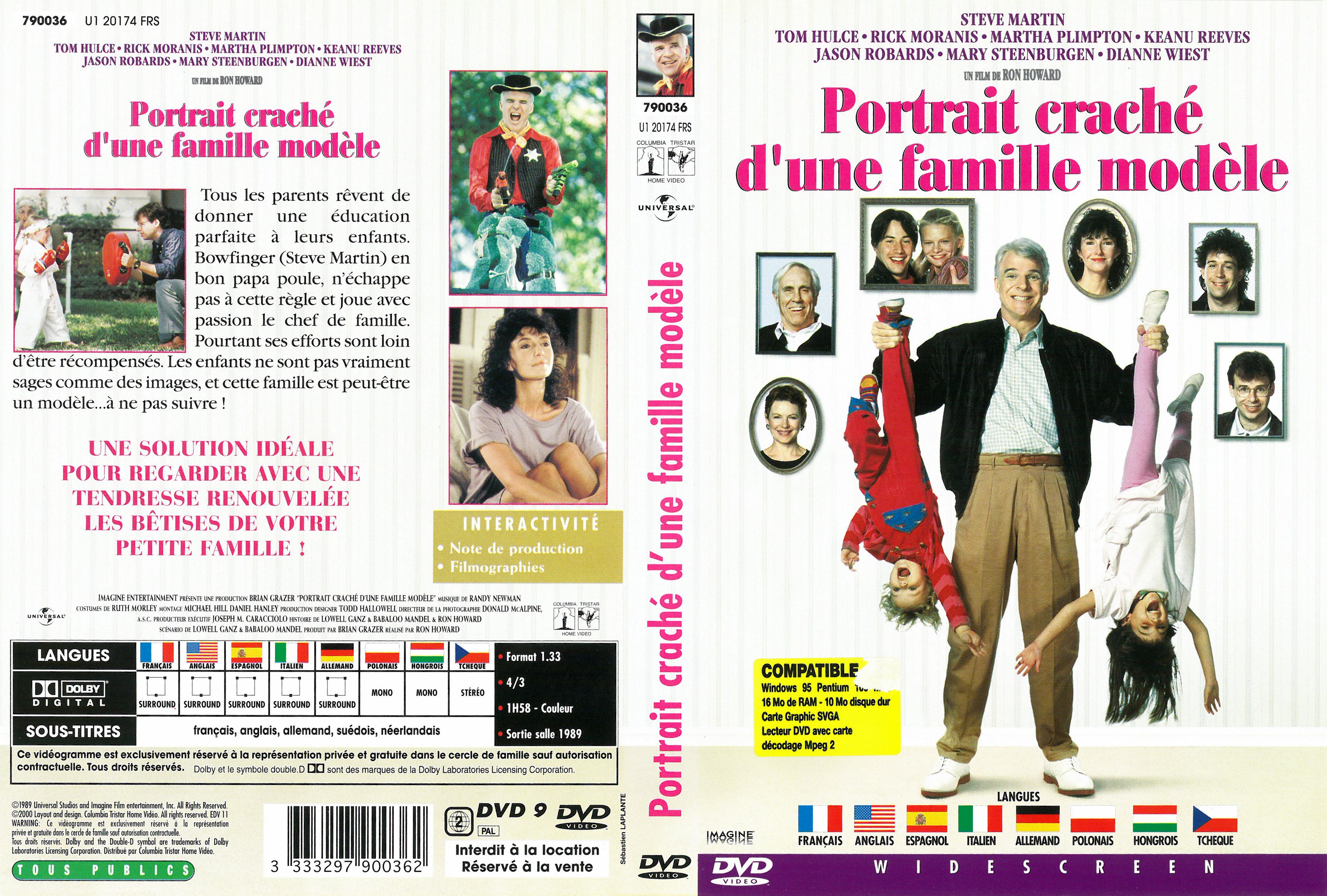Jaquette DVD Portrait crach d