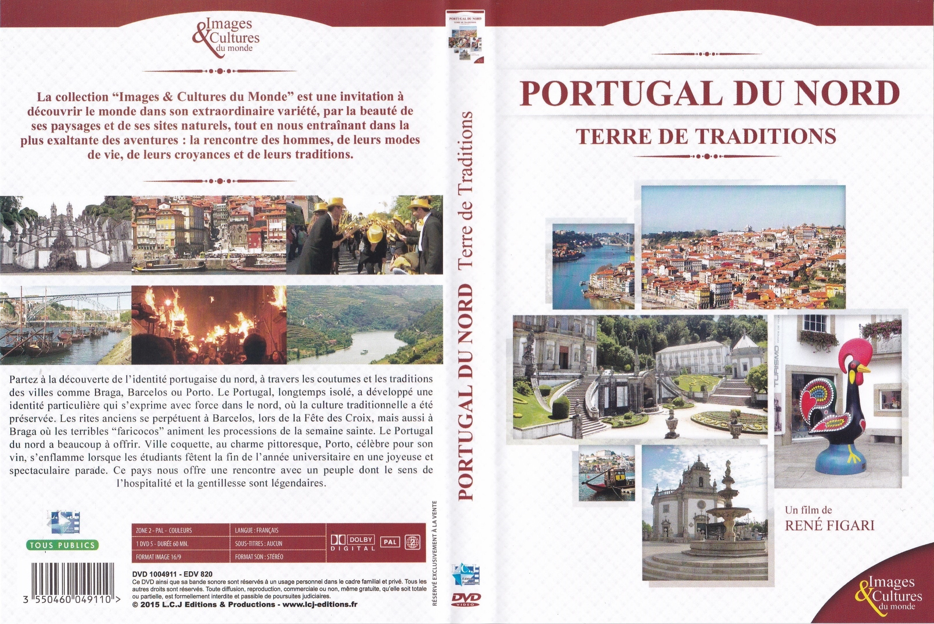 Jaquette DVD Portugual du Nord - Terre de Traditions