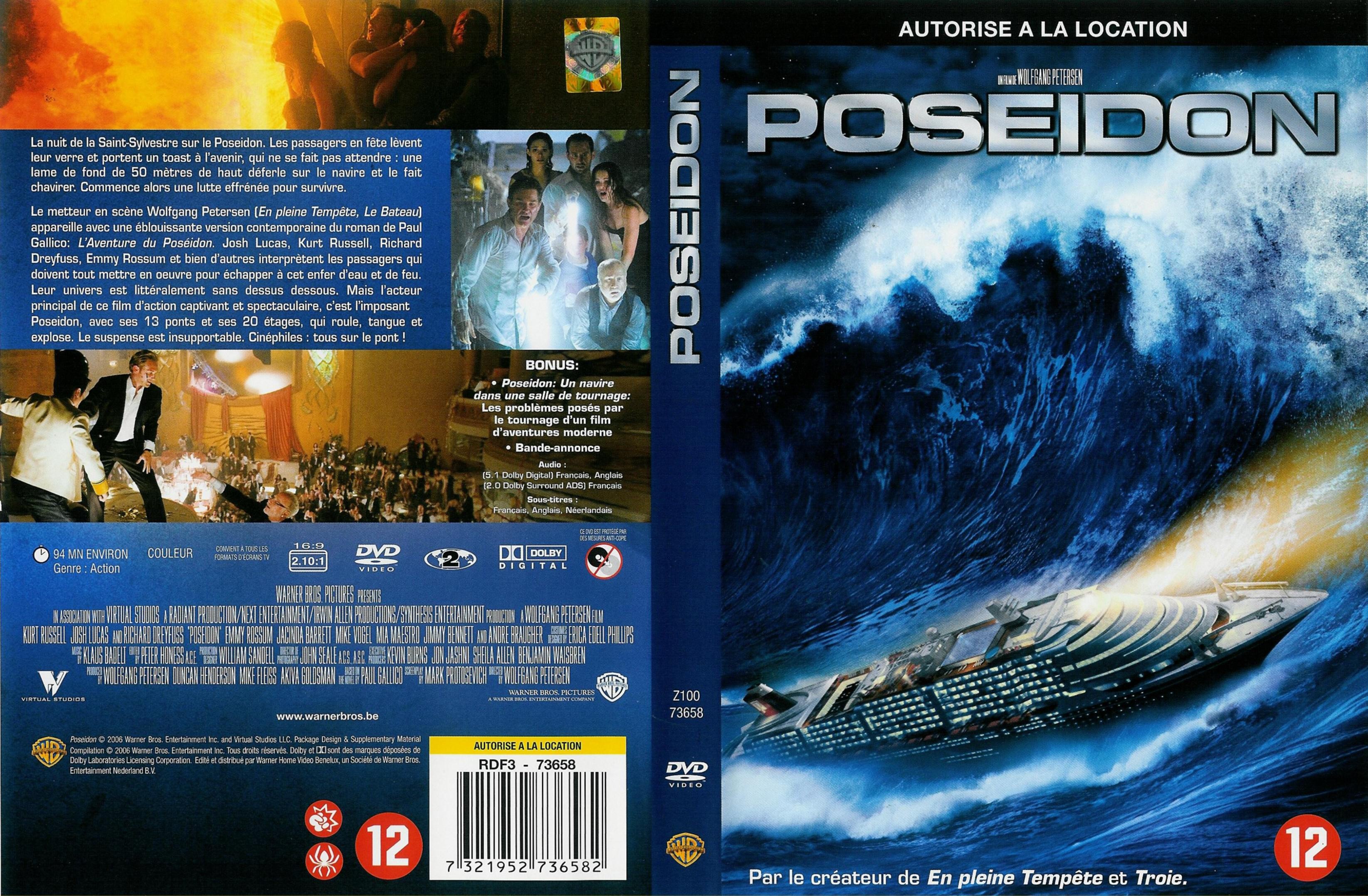 Jaquette DVD Poseidon v2