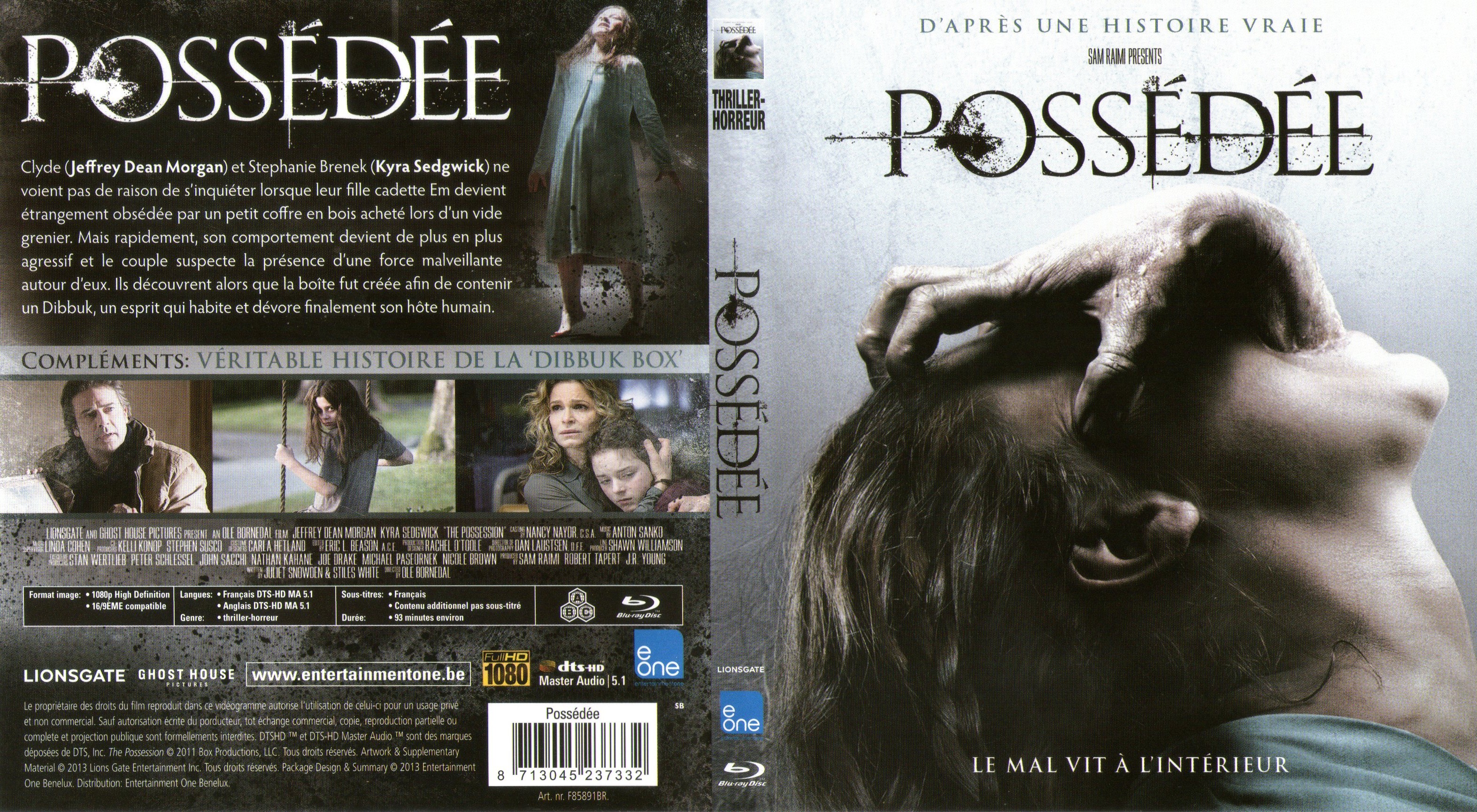 Jaquette DVD Possde (2012) (BLU-RAY)
