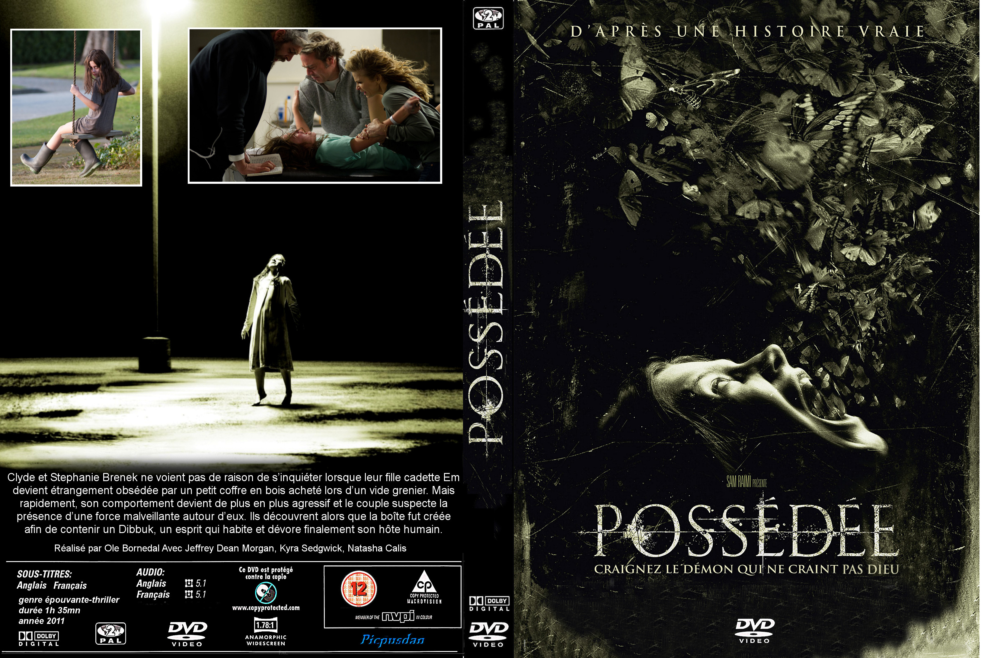 Jaquette DVD Possde (2012) custom