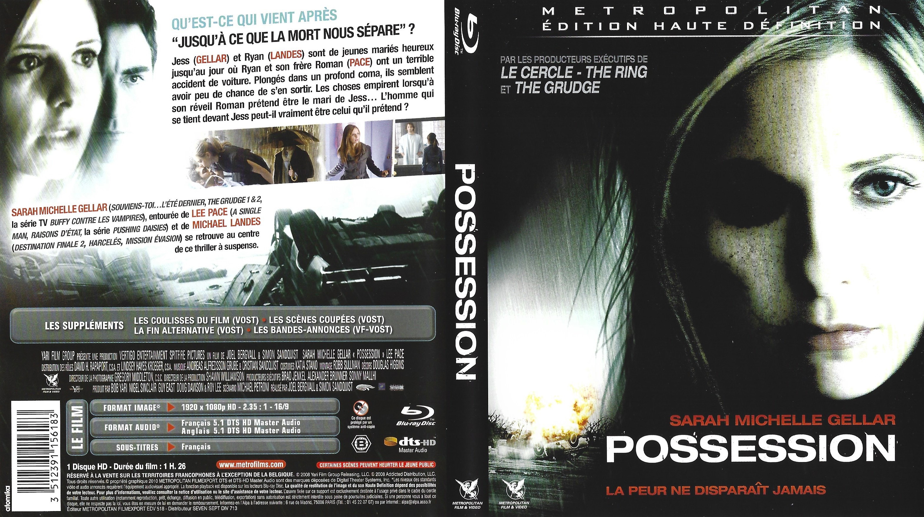 Jaquette DVD Possession 2010 (BLU-RAY)