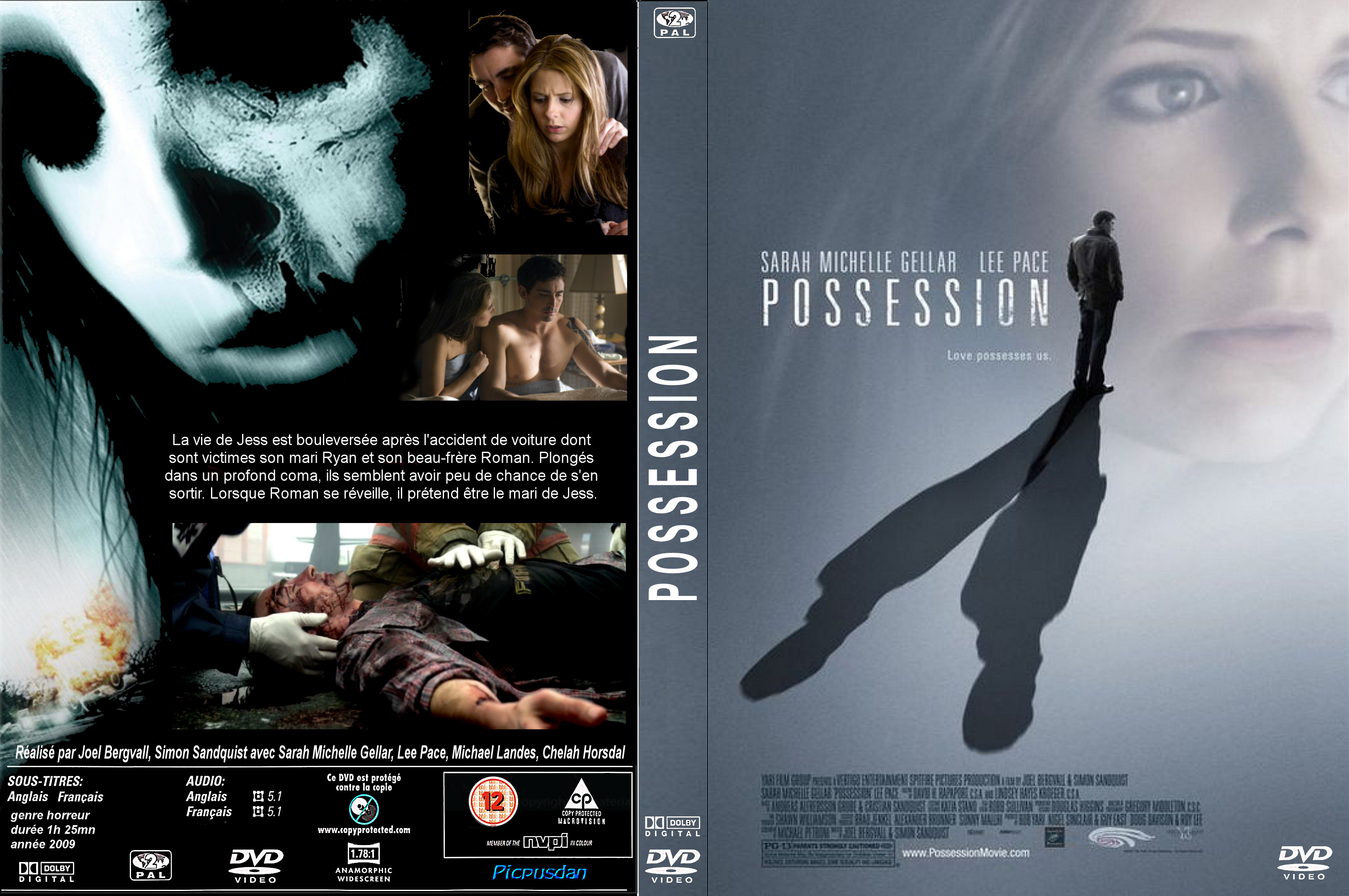 Jaquette DVD Possession (2010) custom