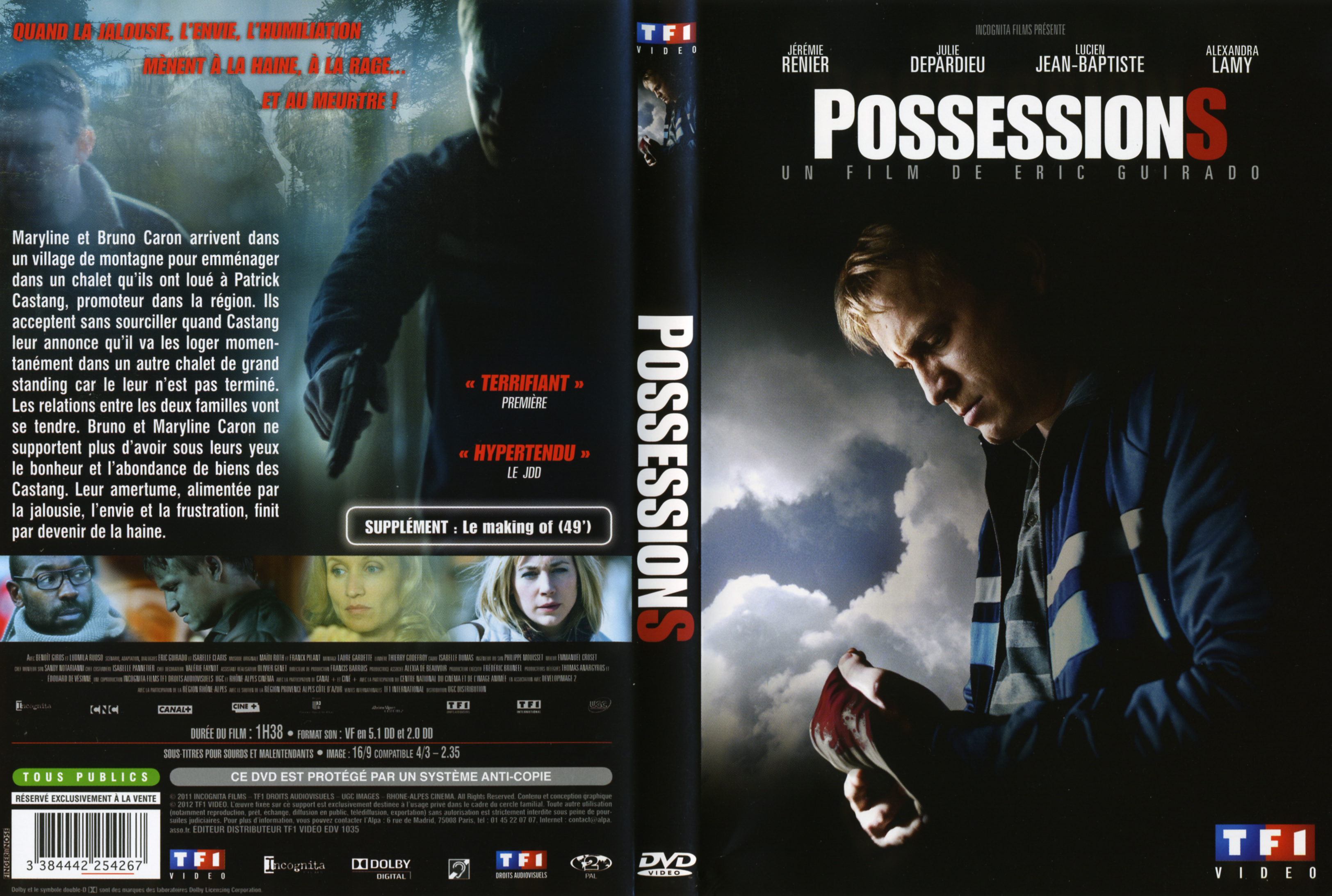 Jaquette DVD Possessions