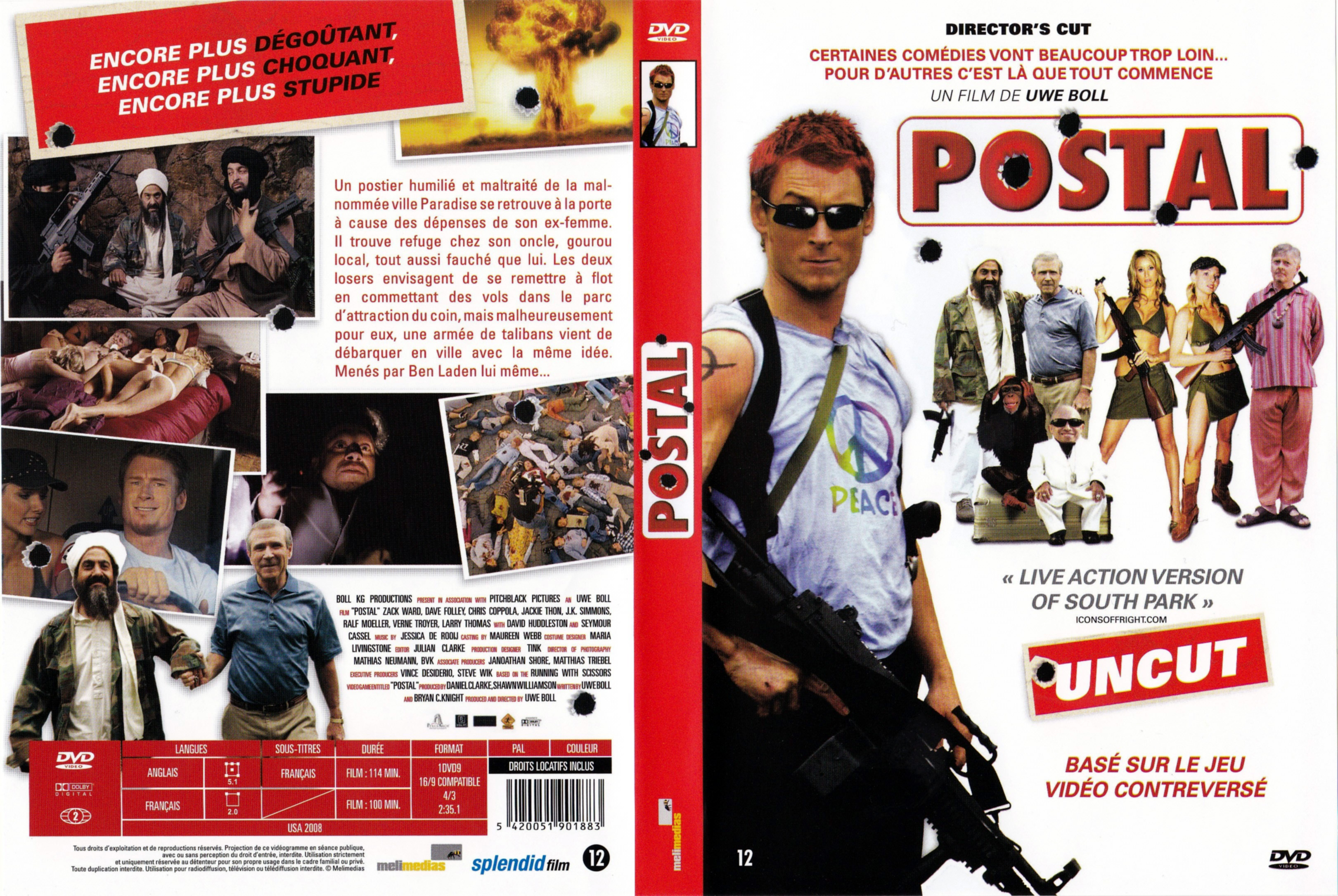 Jaquette DVD Postal