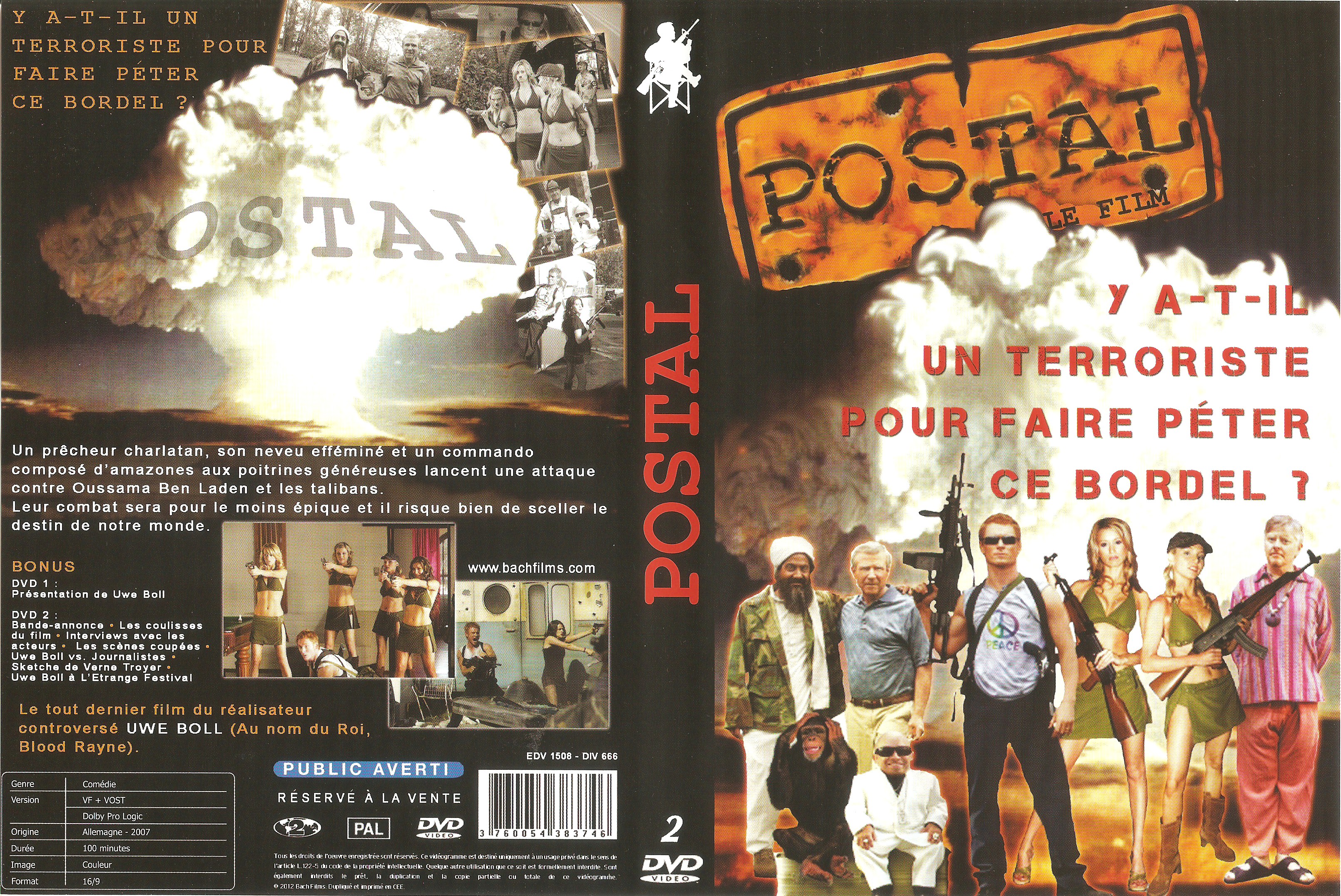 Jaquette DVD Postal v2