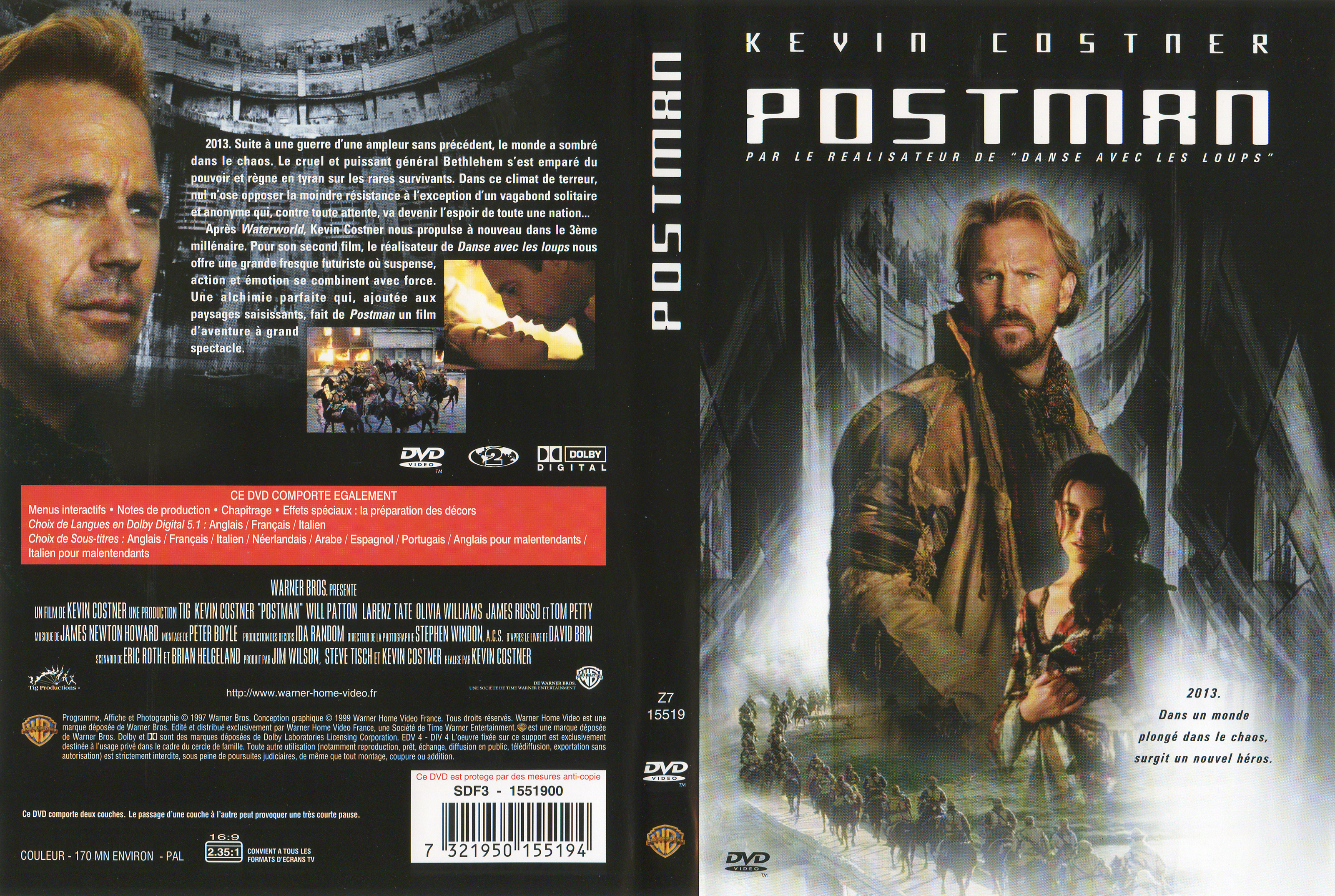 Jaquette DVD Postman