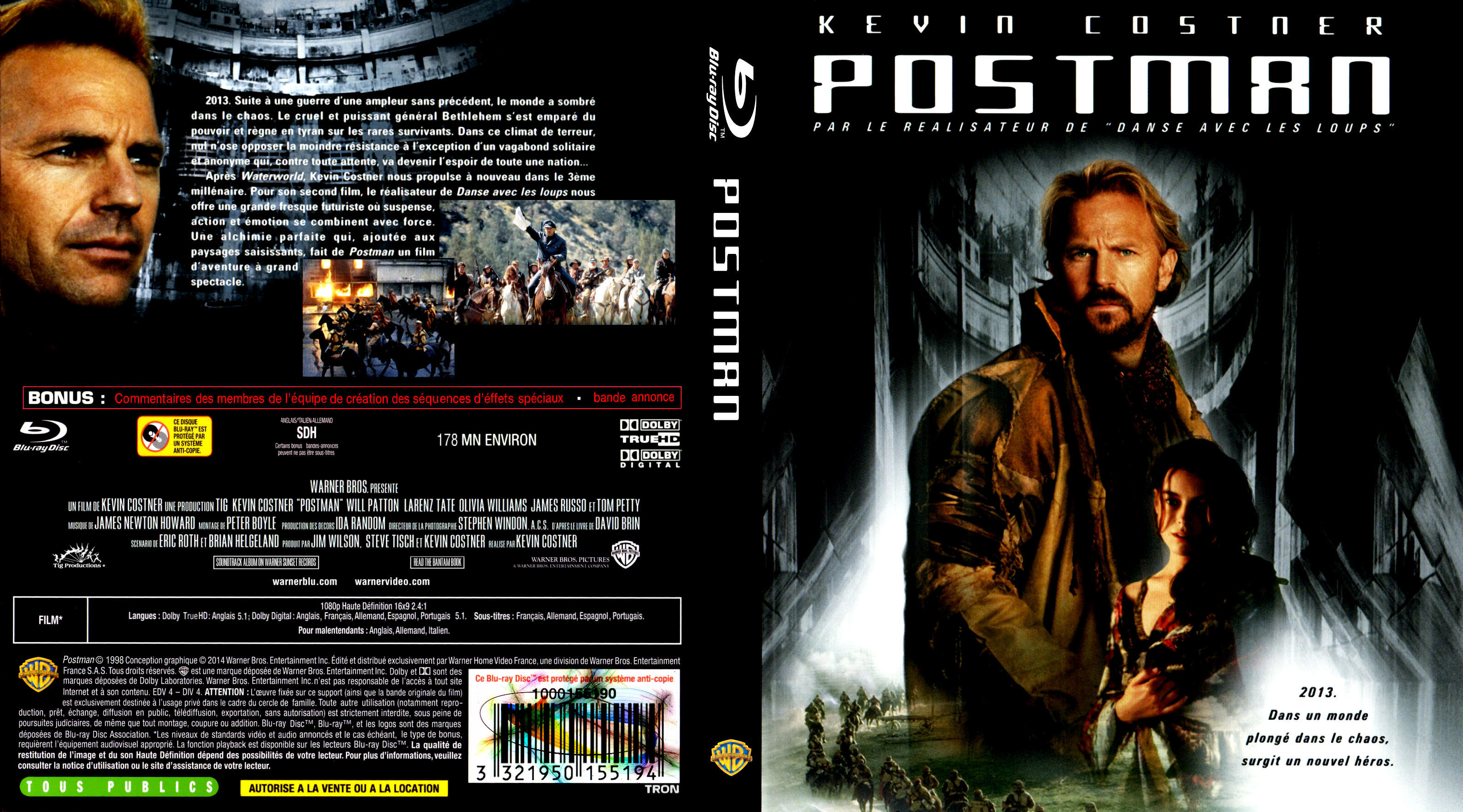 Jaquette DVD Postman custom (BLU-RAY)