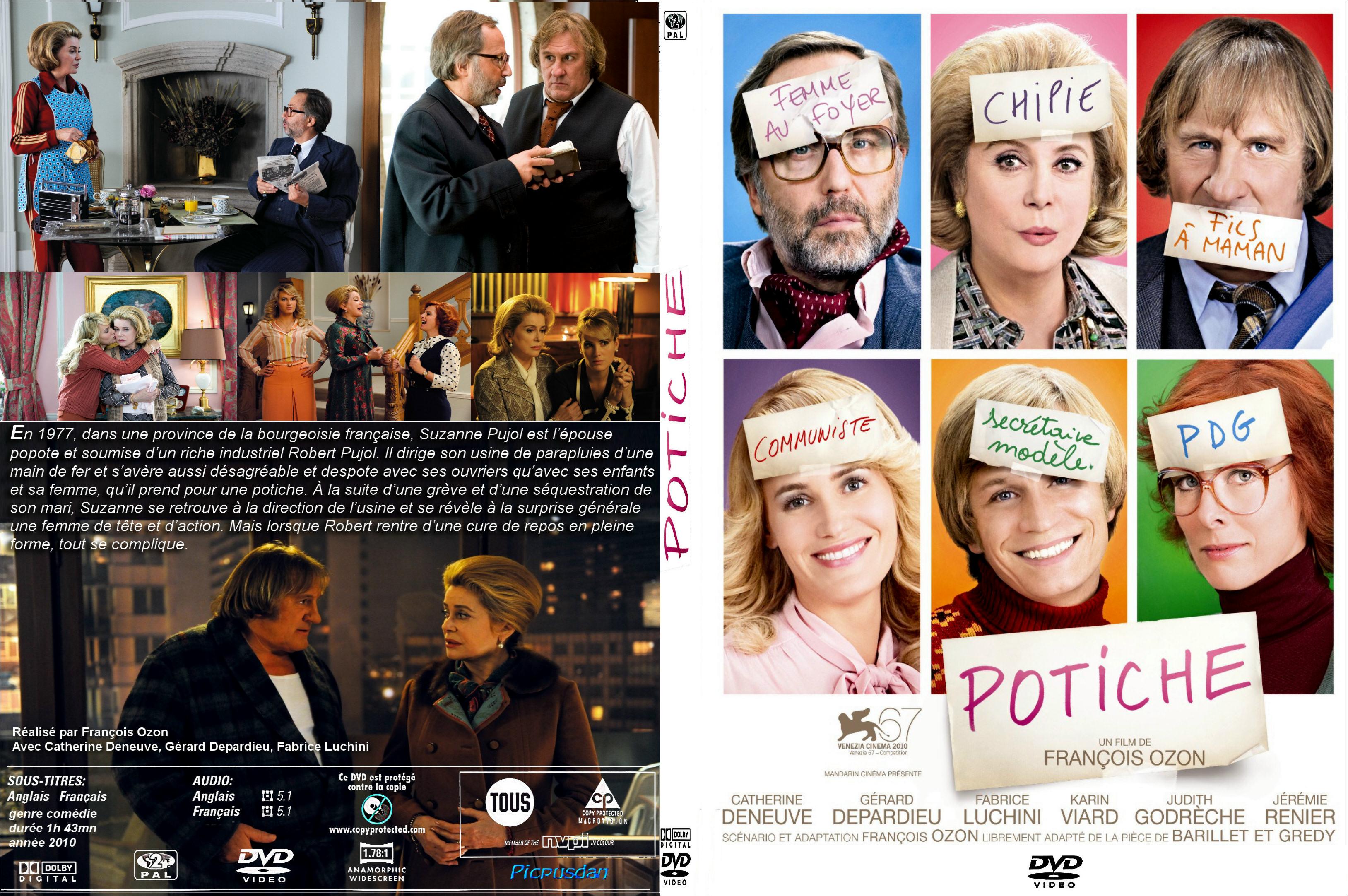 Jaquette DVD Potiche - SLIM