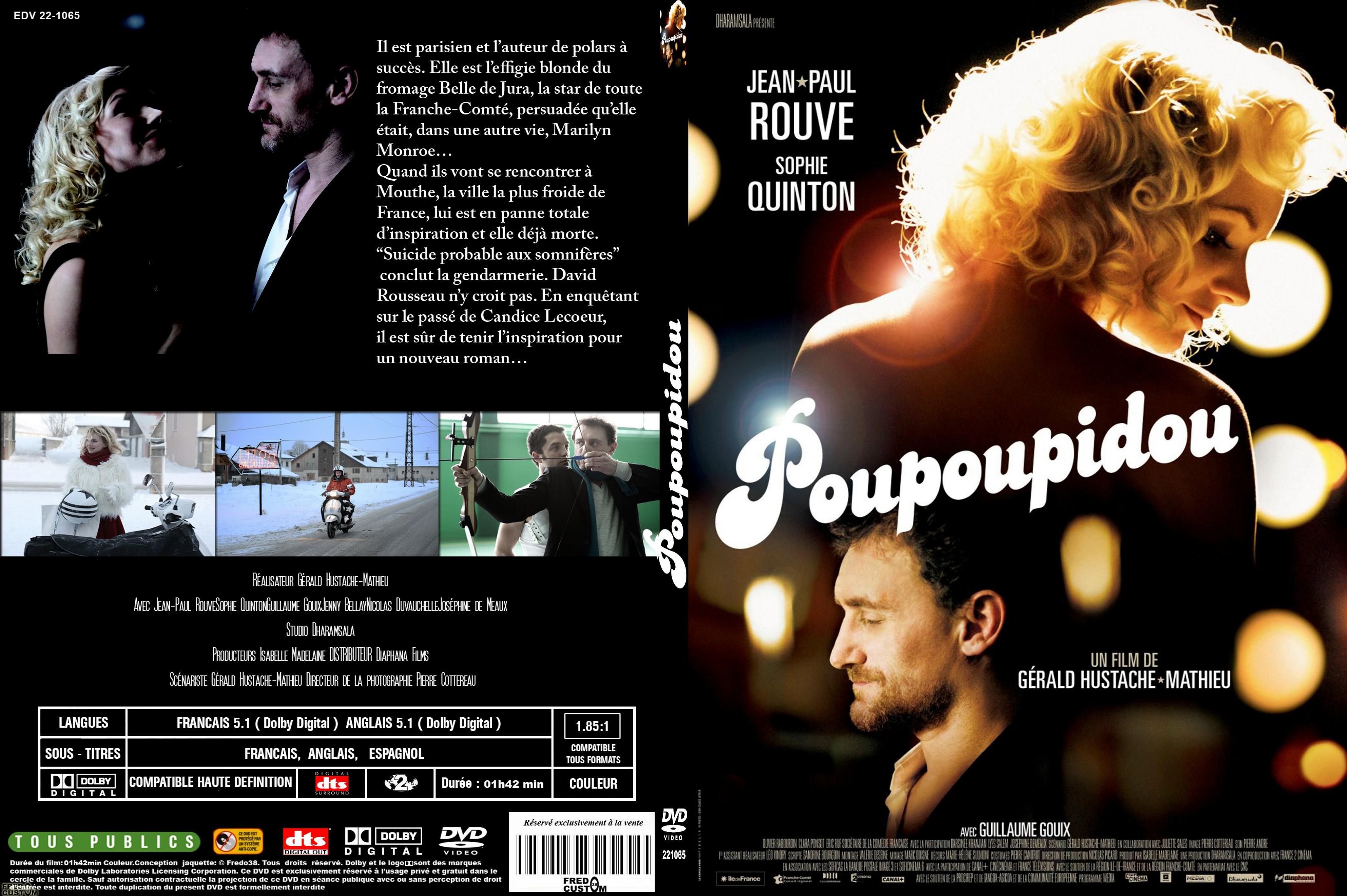 Jaquette DVD Poupoupidou custom - SLIM