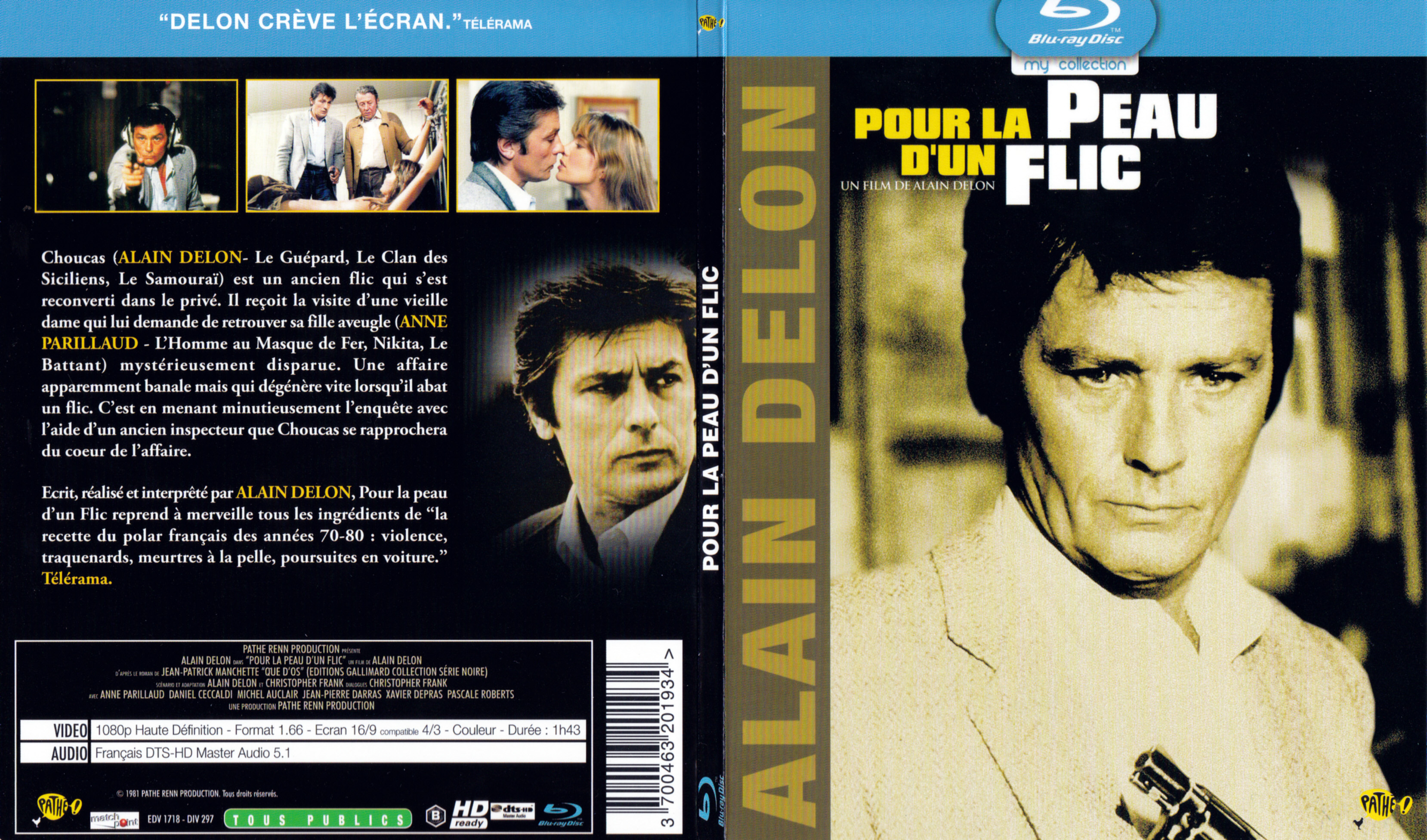 Jaquette DVD Pour la peau d