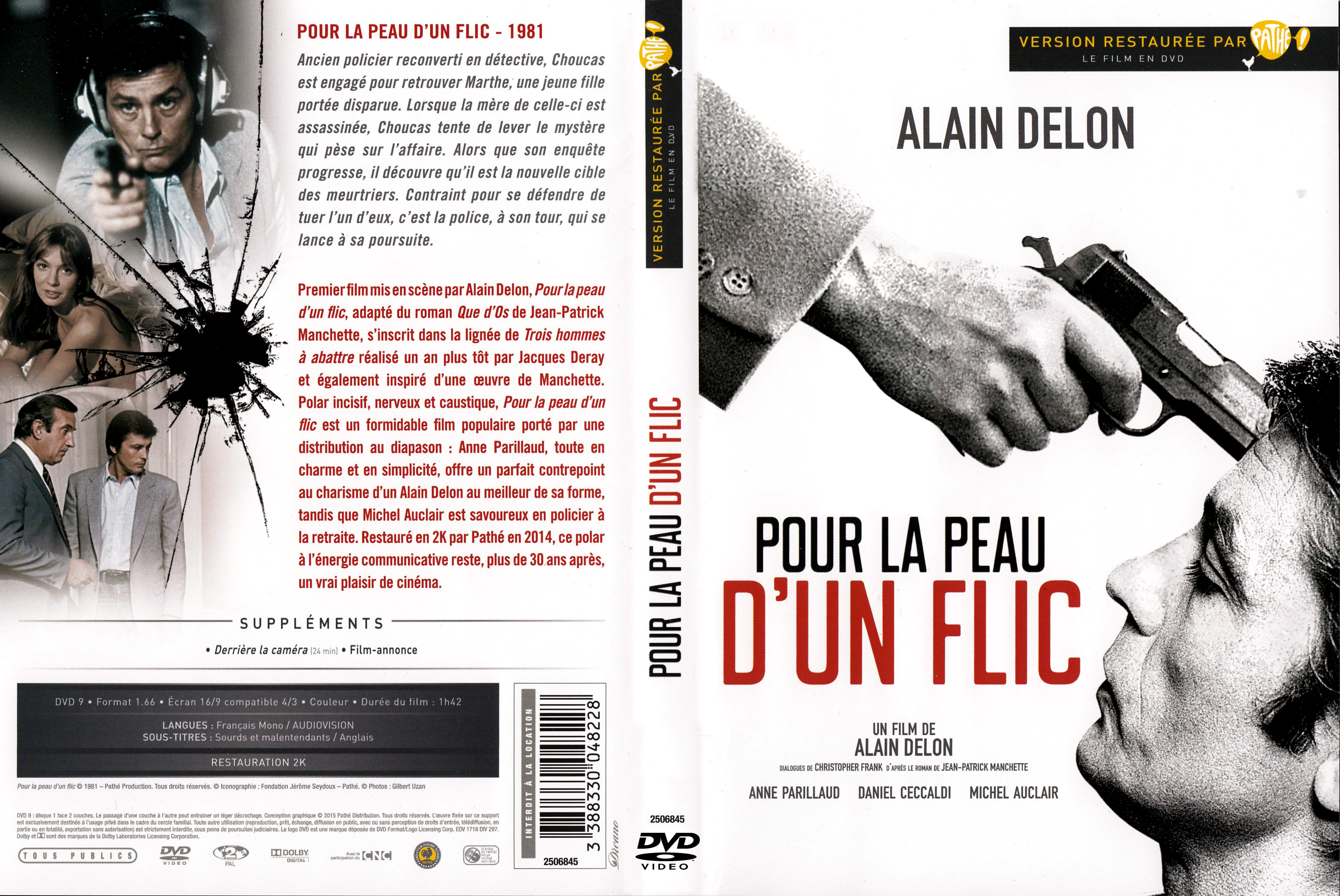 Jaquette DVD Pour la peau d