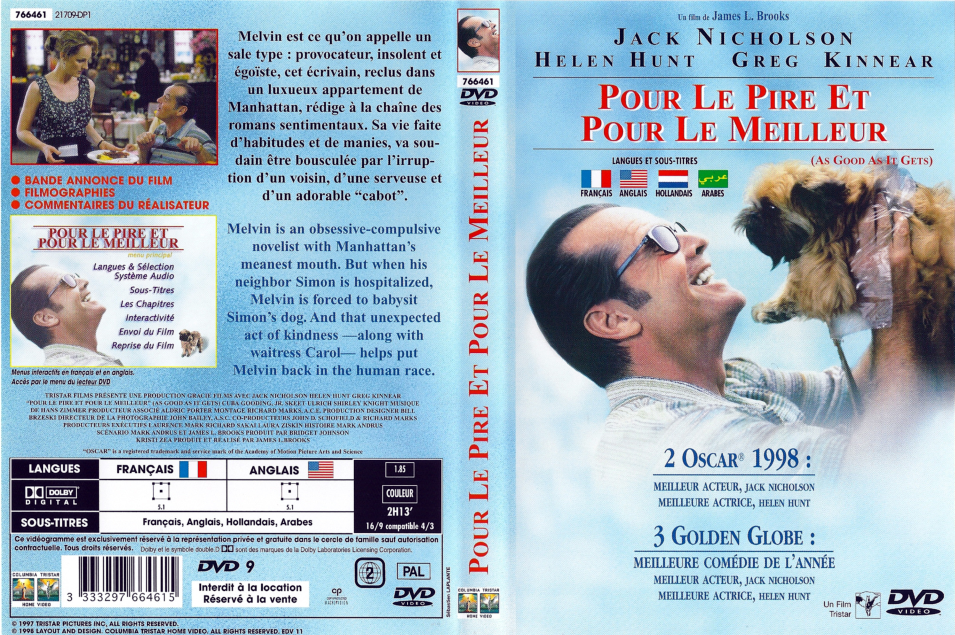 Jaquette DVD Pour le pire et pour le meilleur v2