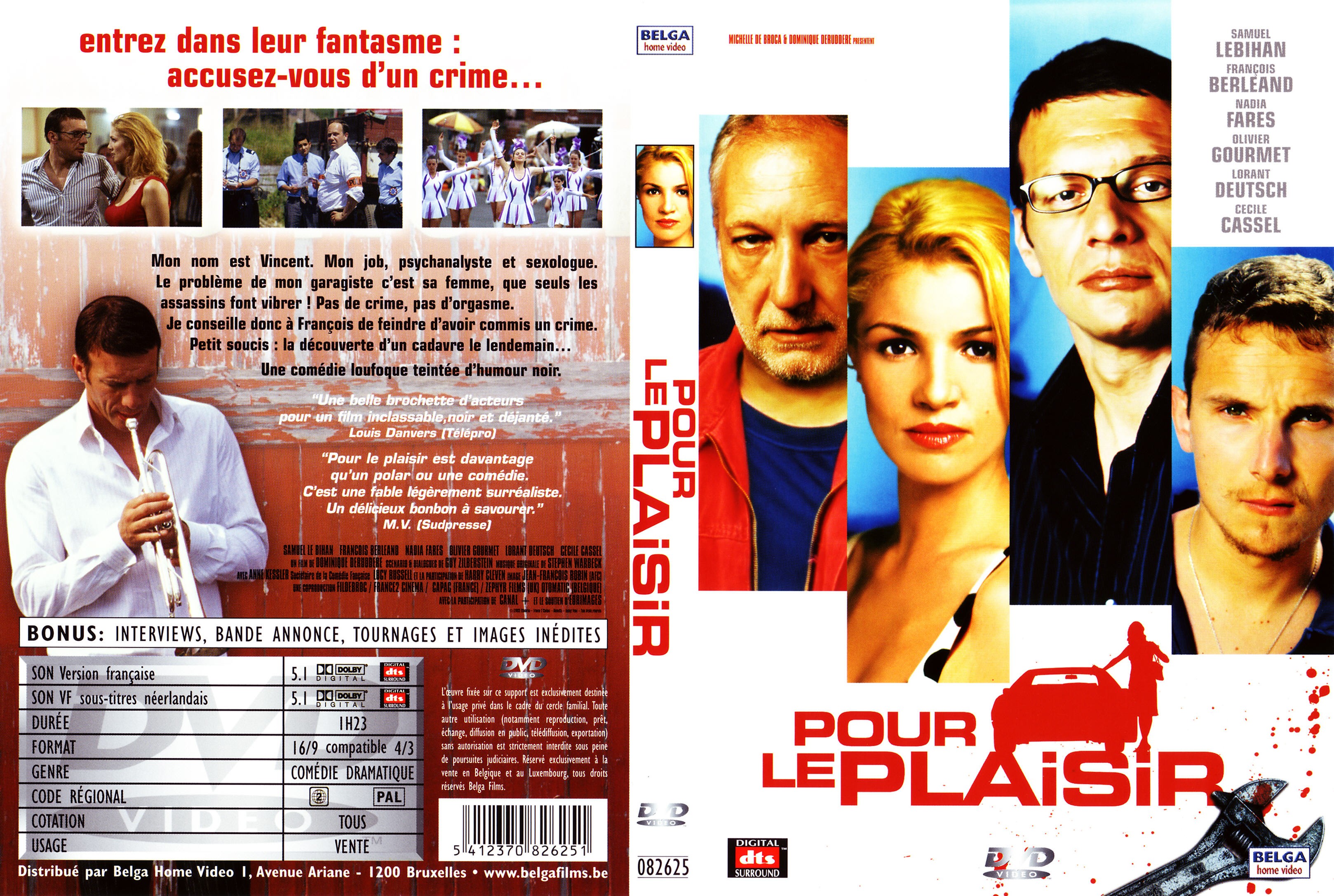 Jaquette DVD Pour le plaisir