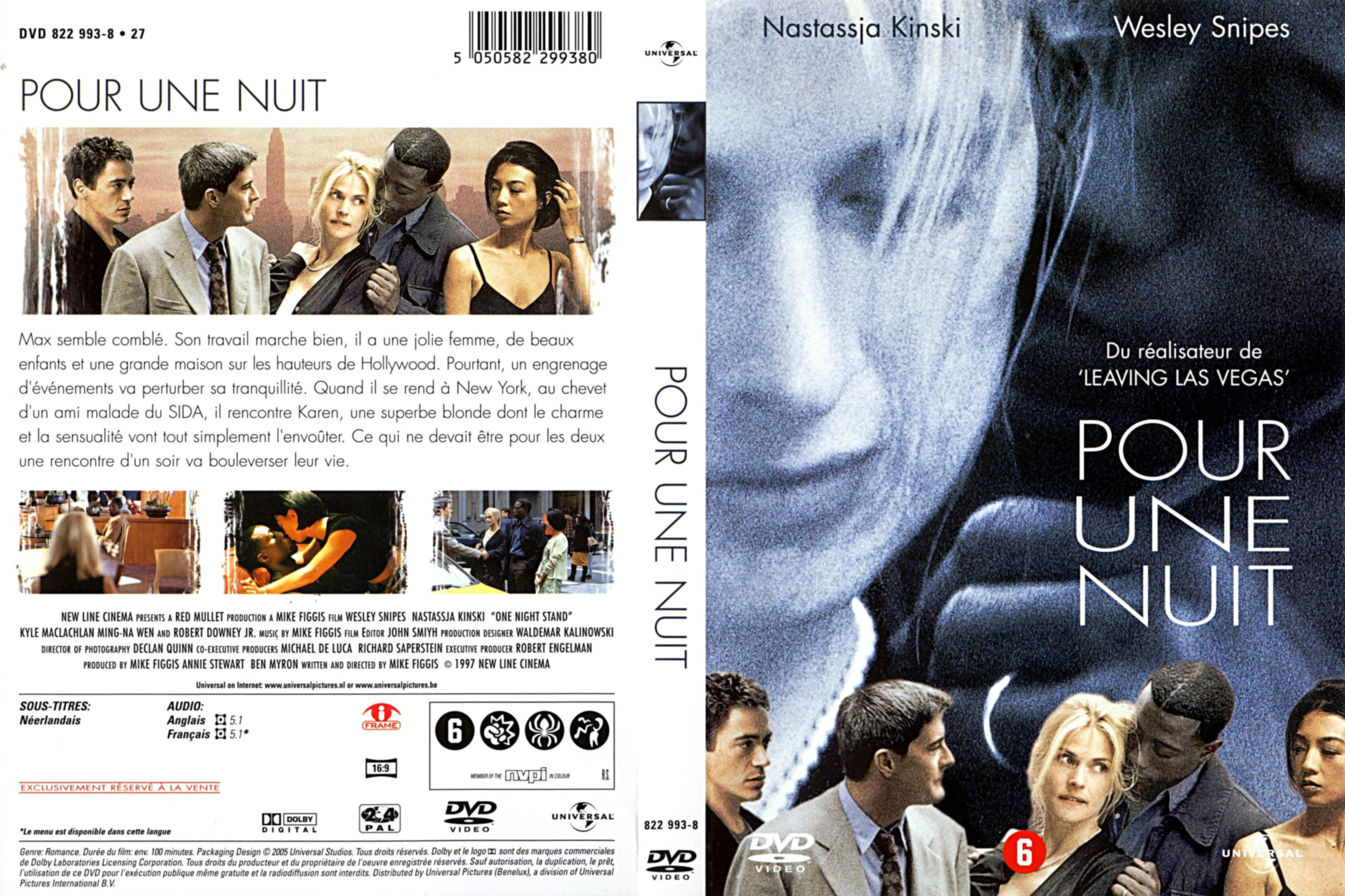 Jaquette DVD Pour une nuit v2