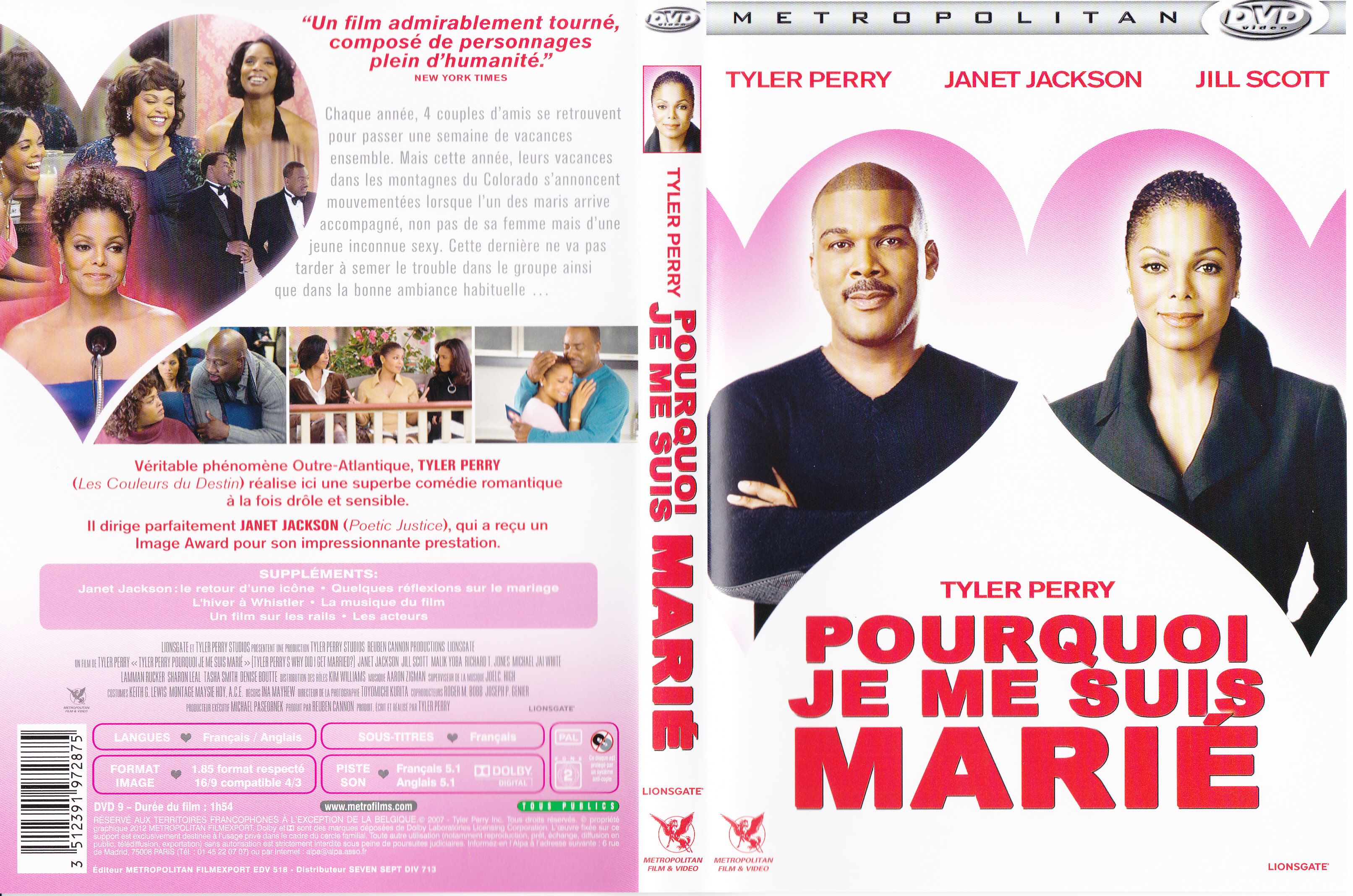 Jaquette DVD Pourquoi je me suis mari