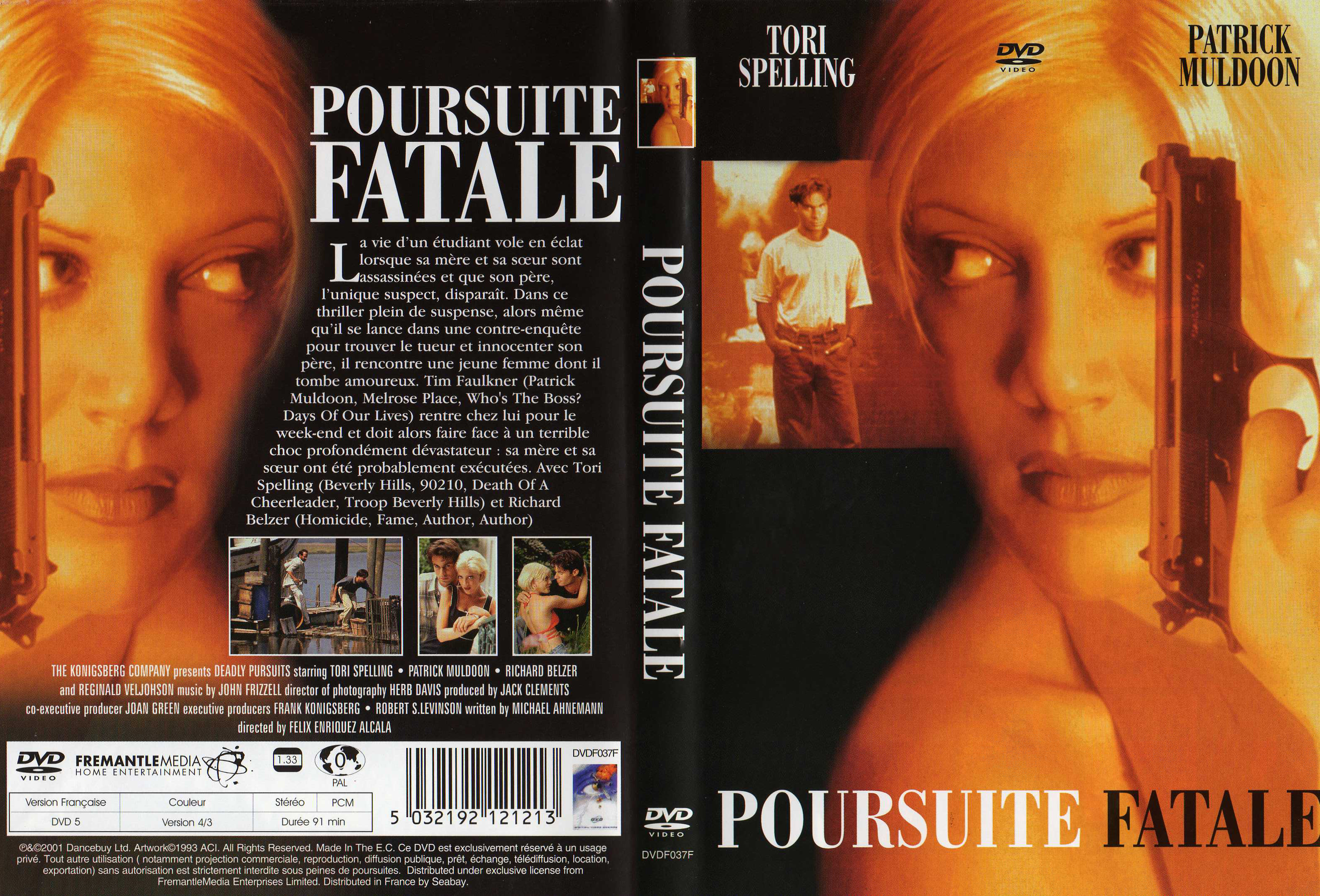 Jaquette DVD Poursuite fatale