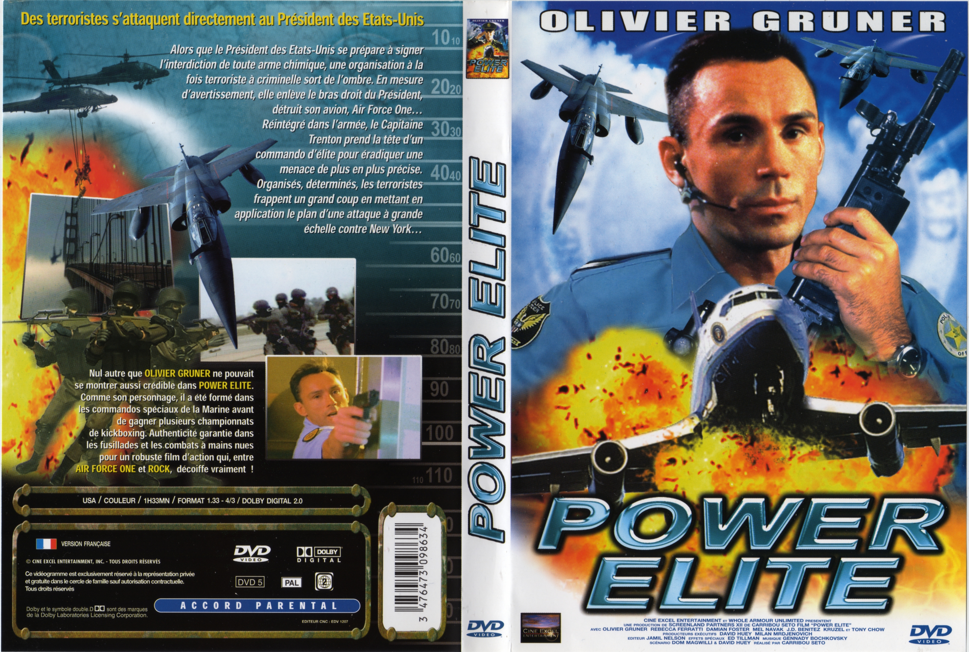 Jaquette DVD Power elite
