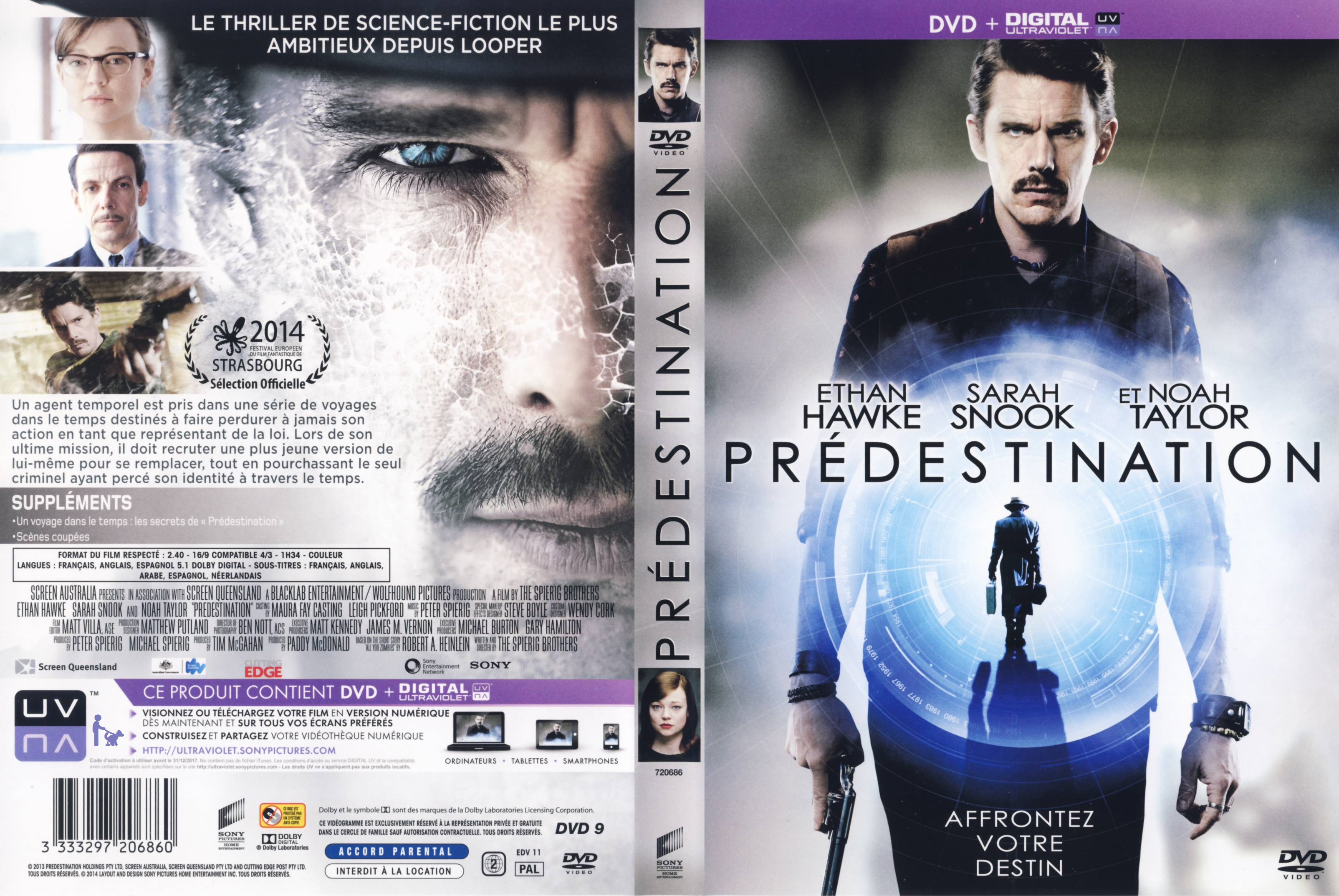 Jaquette DVD Predestination