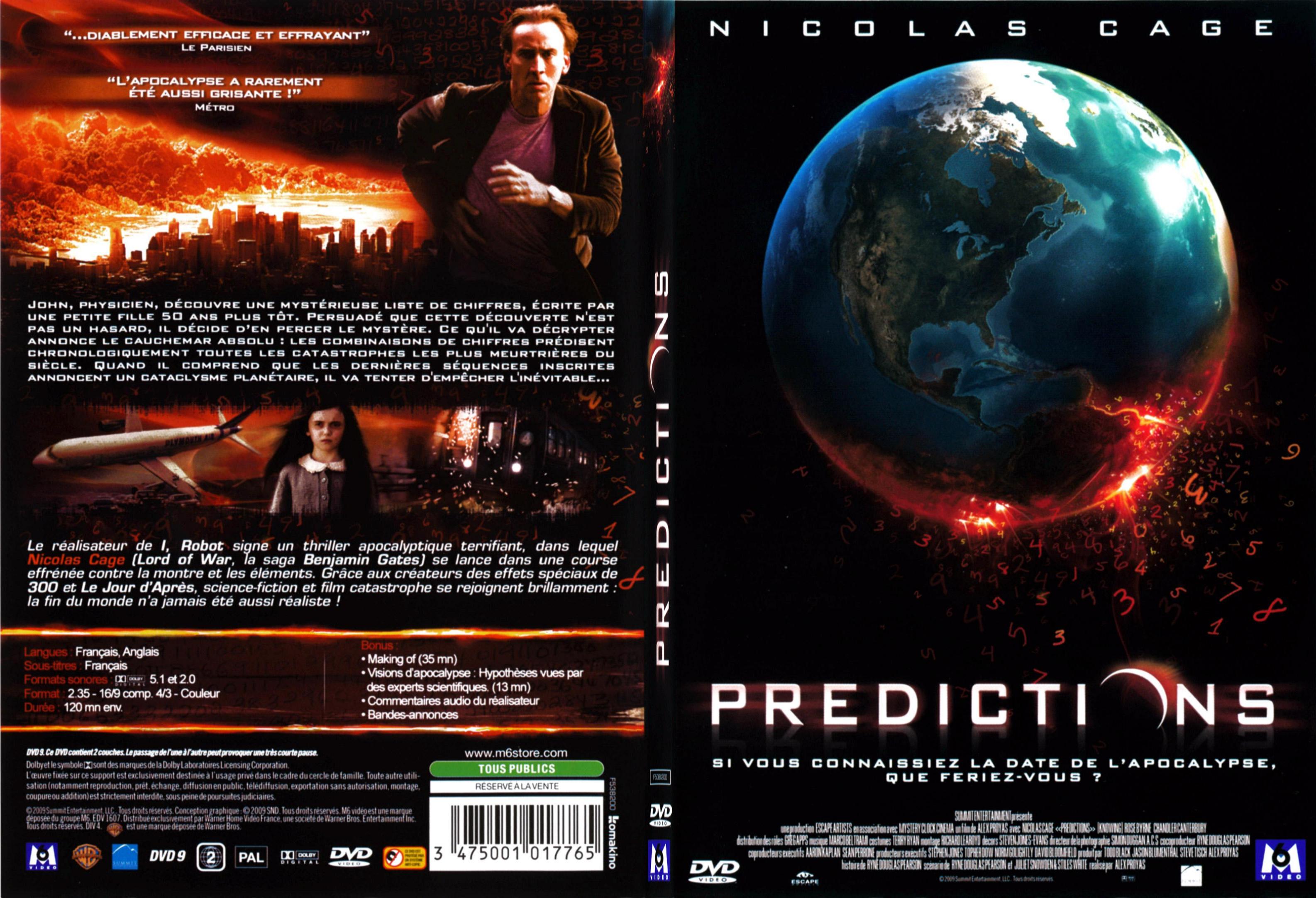 Jaquette DVD Predictions - SLIM