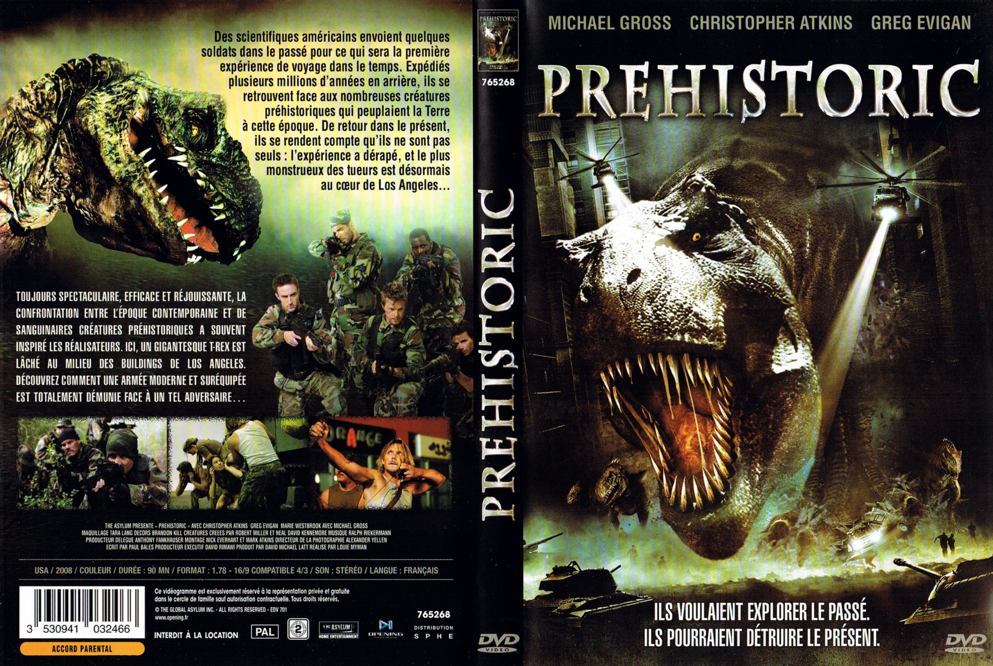Jaquette DVD Prehistoric