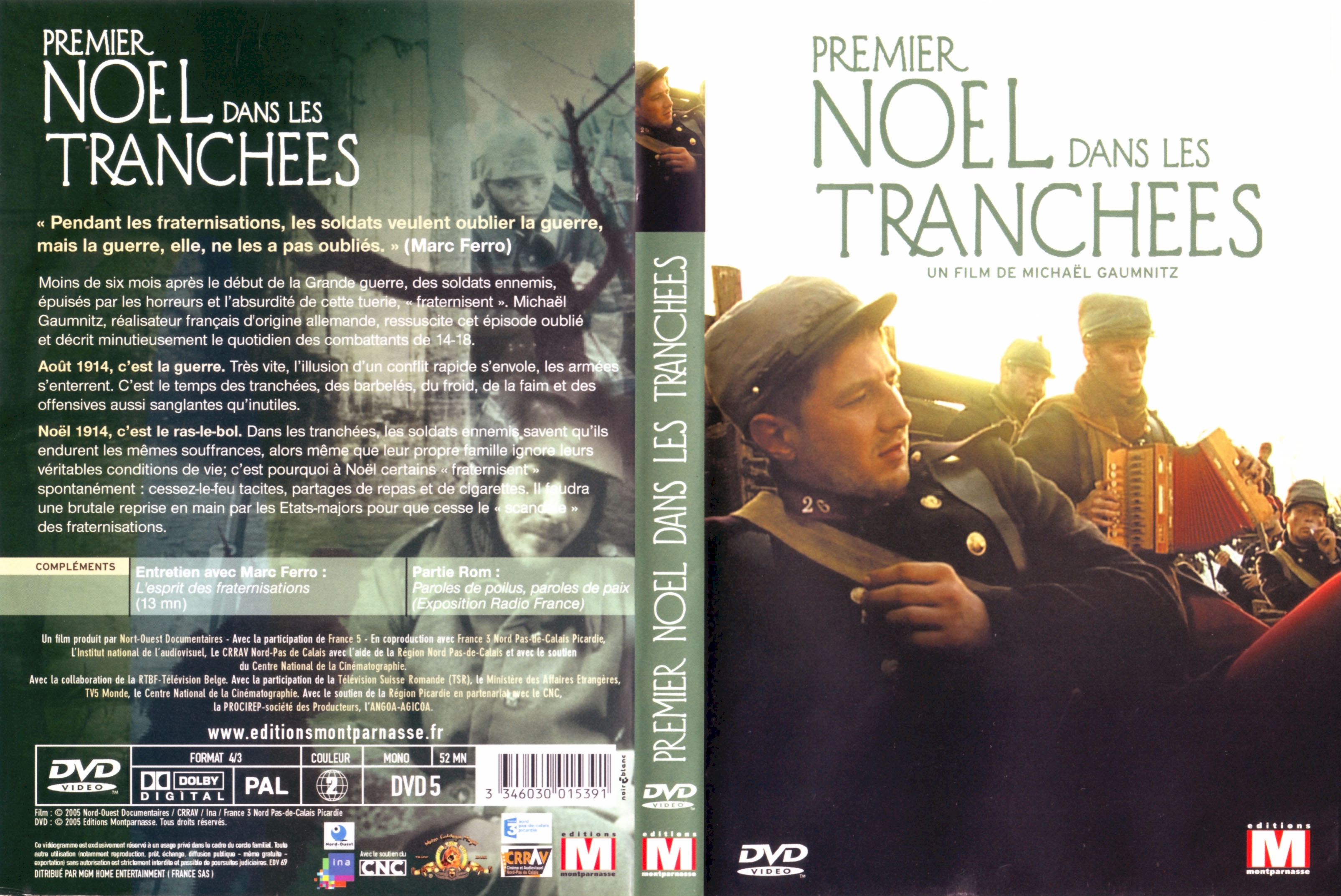 Jaquette DVD Premier Noel dans les tranches