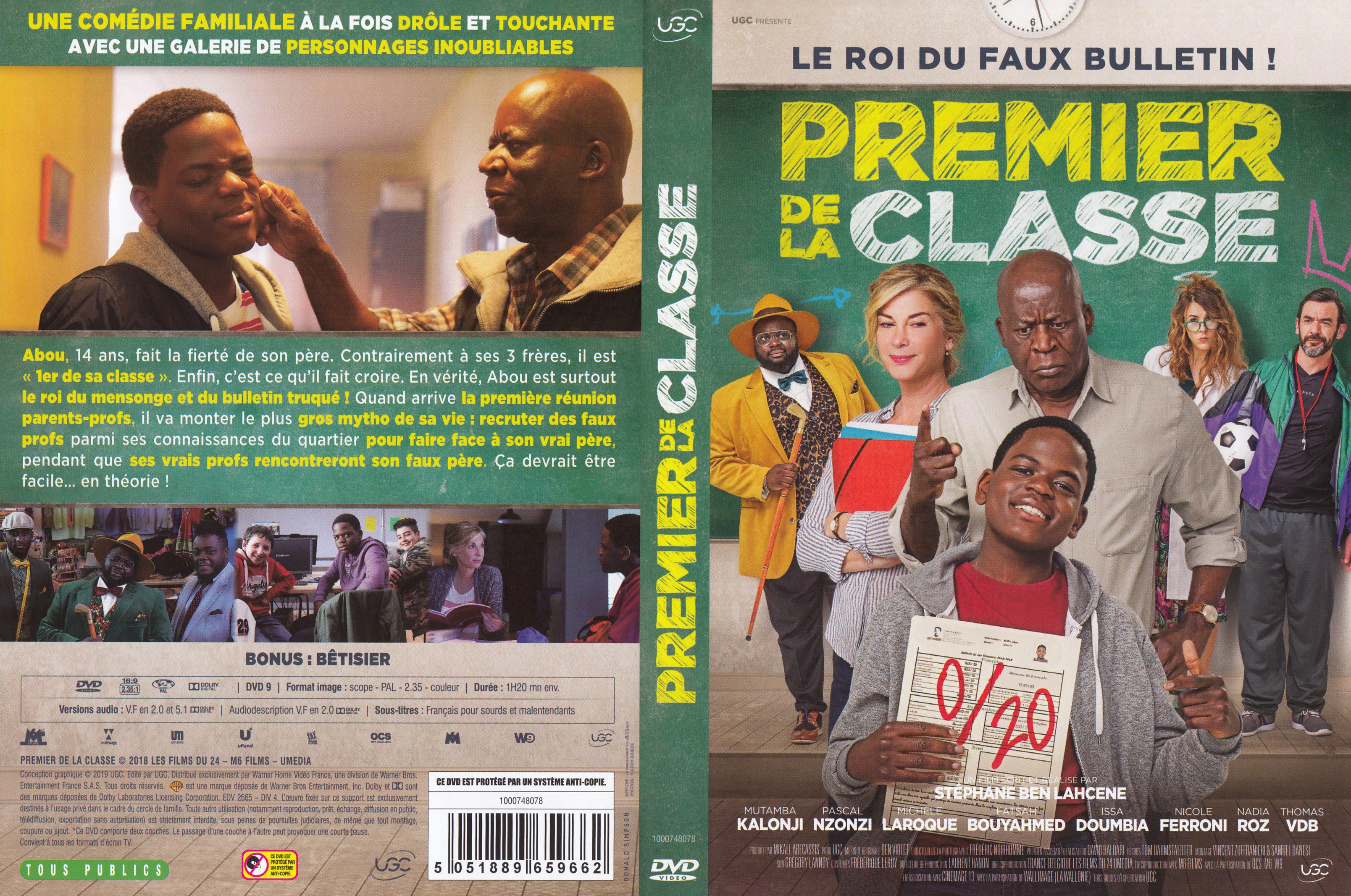 Jaquette DVD Premier de la classe