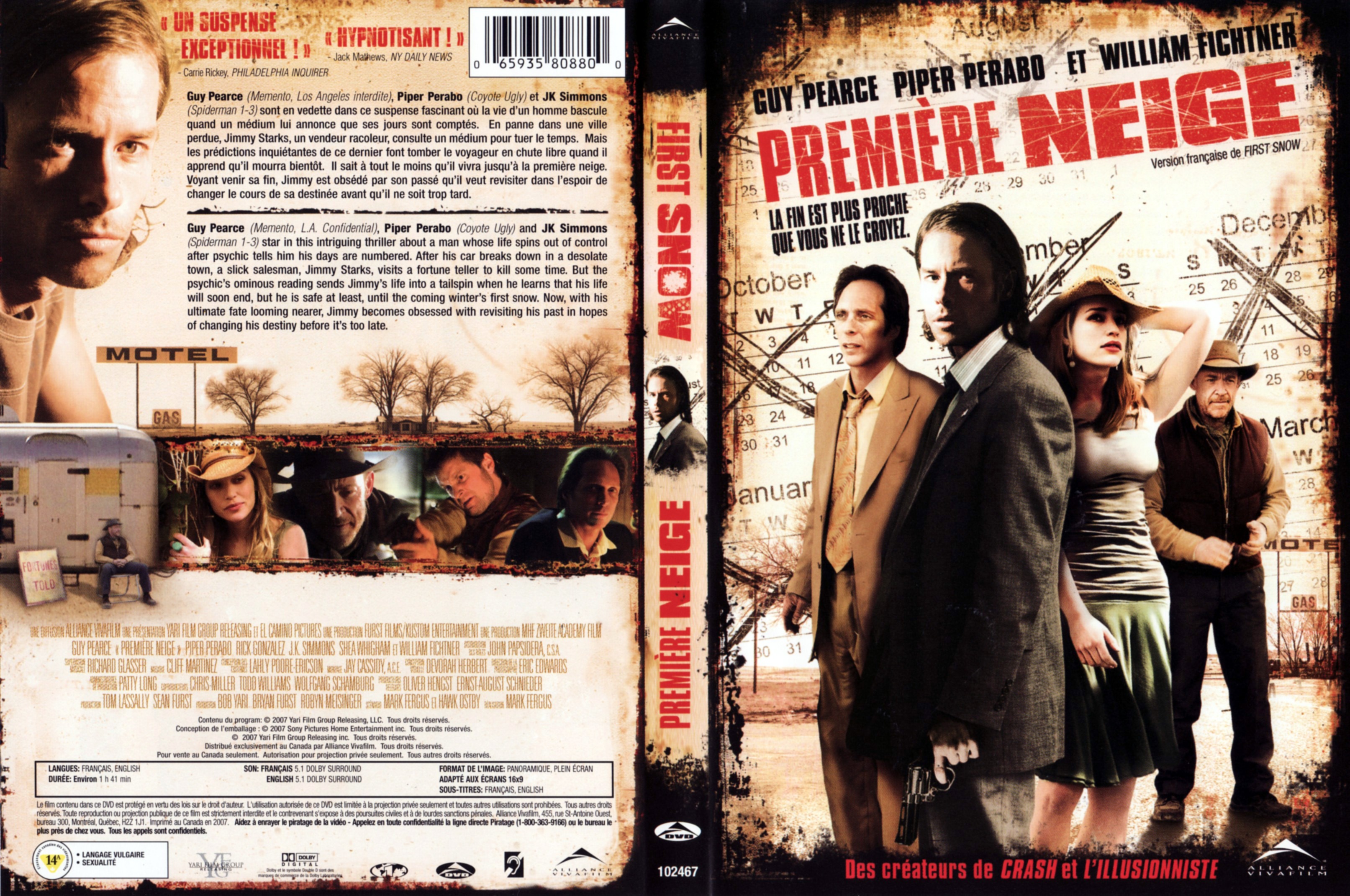 Jaquette DVD Premiere neige