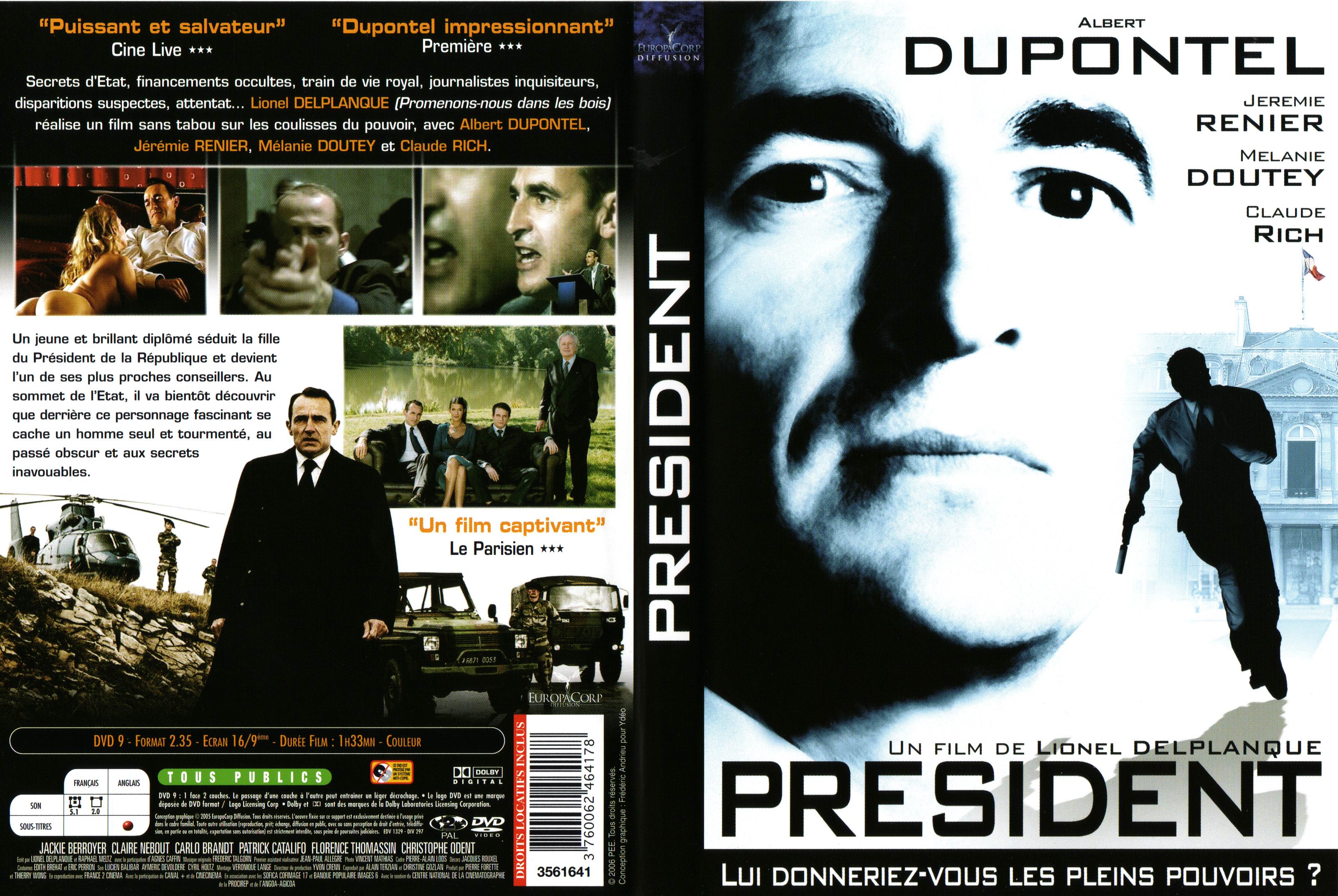 Jaquette DVD Prsident