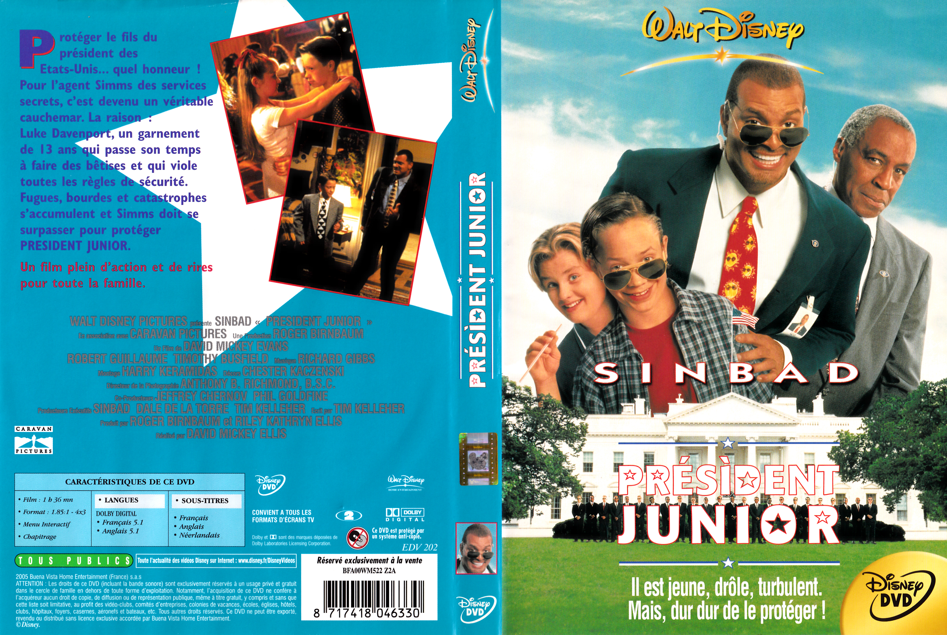 Jaquette DVD President junior