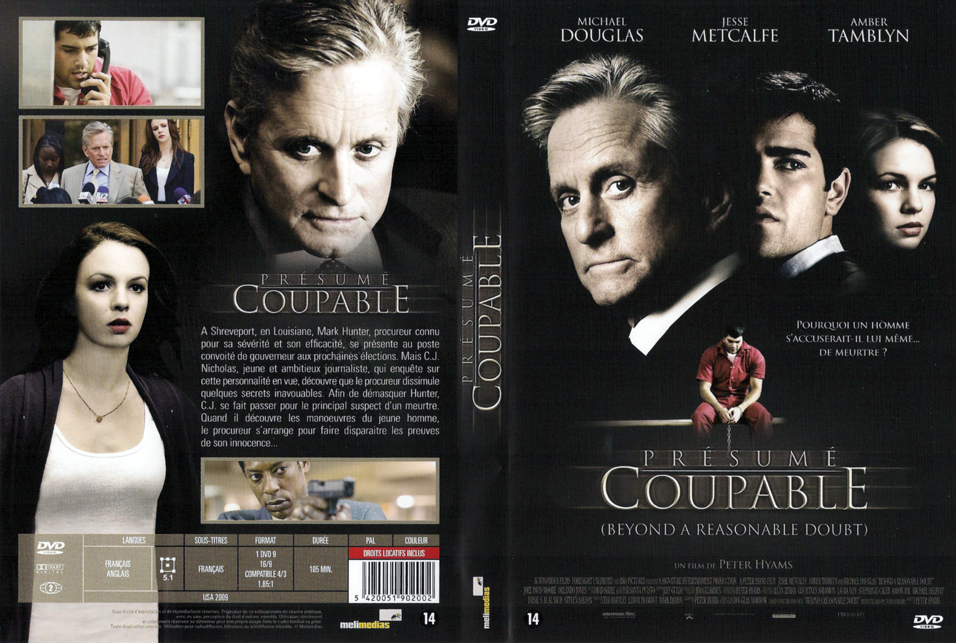 Jaquette DVD Prsum coupable