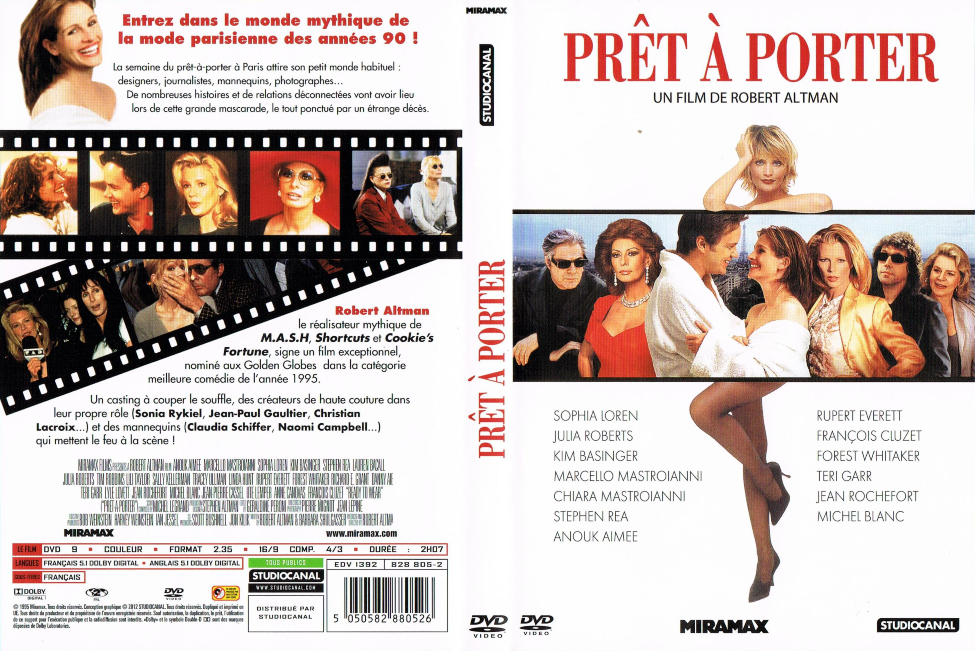Jaquette DVD Pret--porter v2