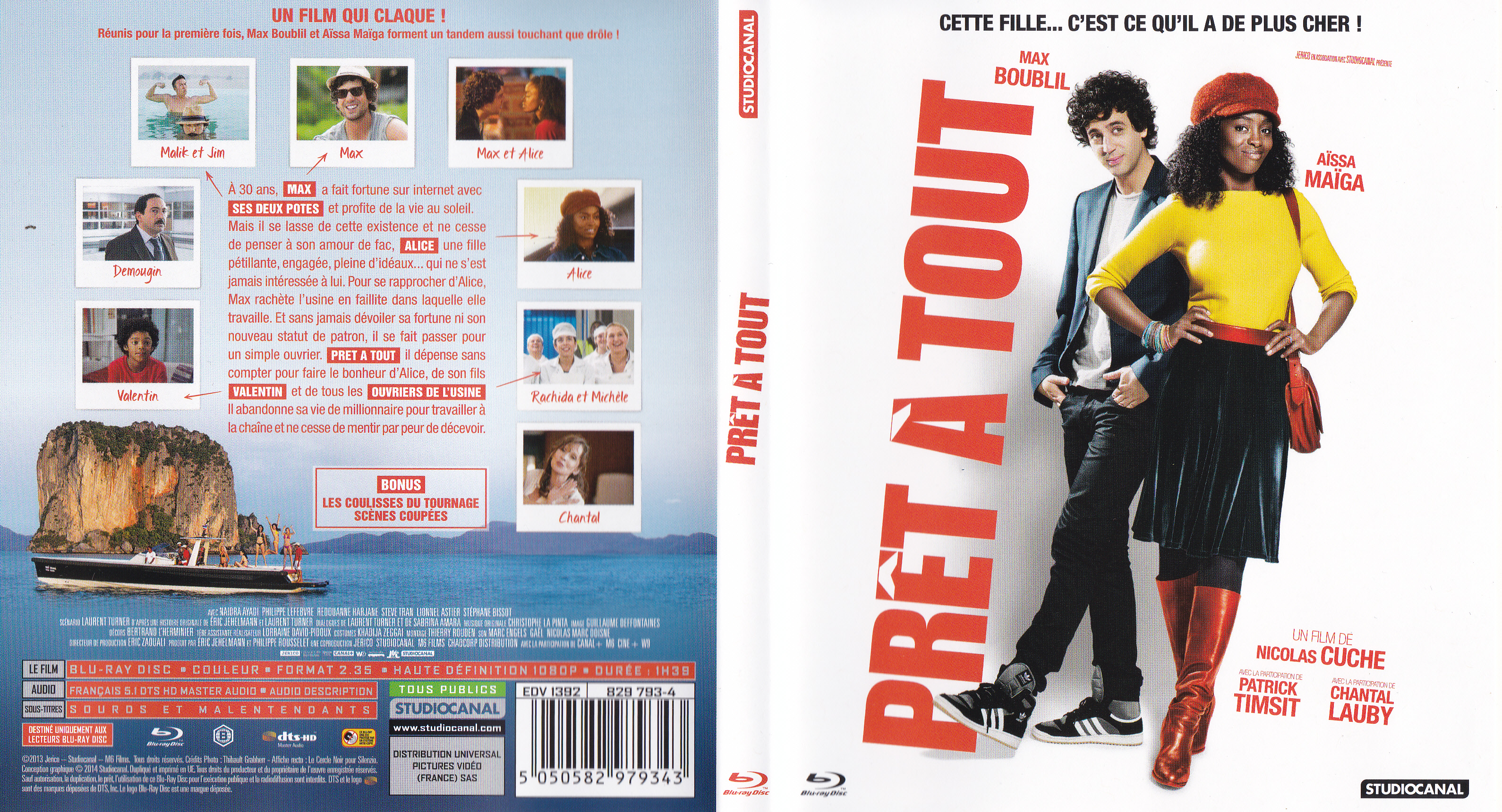 Jaquette DVD Pret  tout (BLU-RAY)