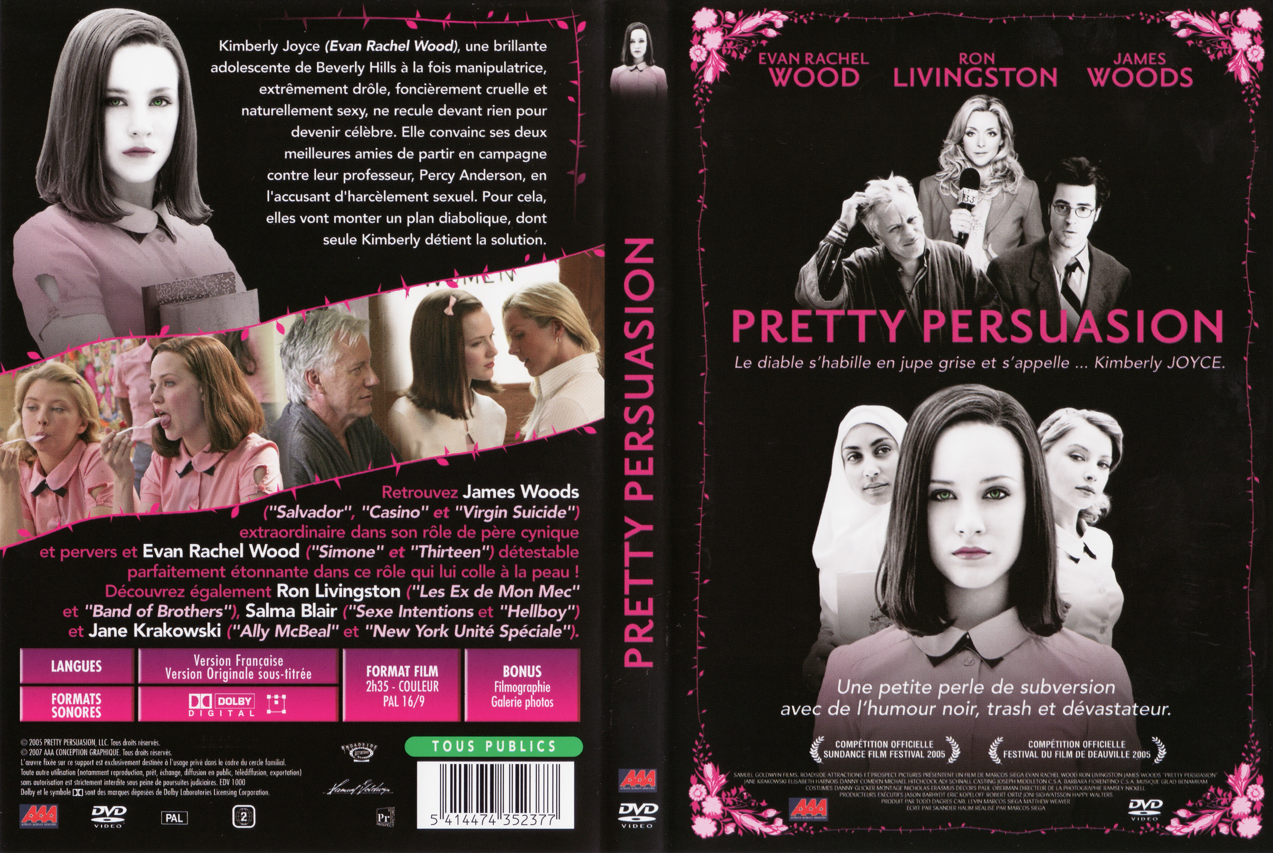 Jaquette DVD Pretty persuasion