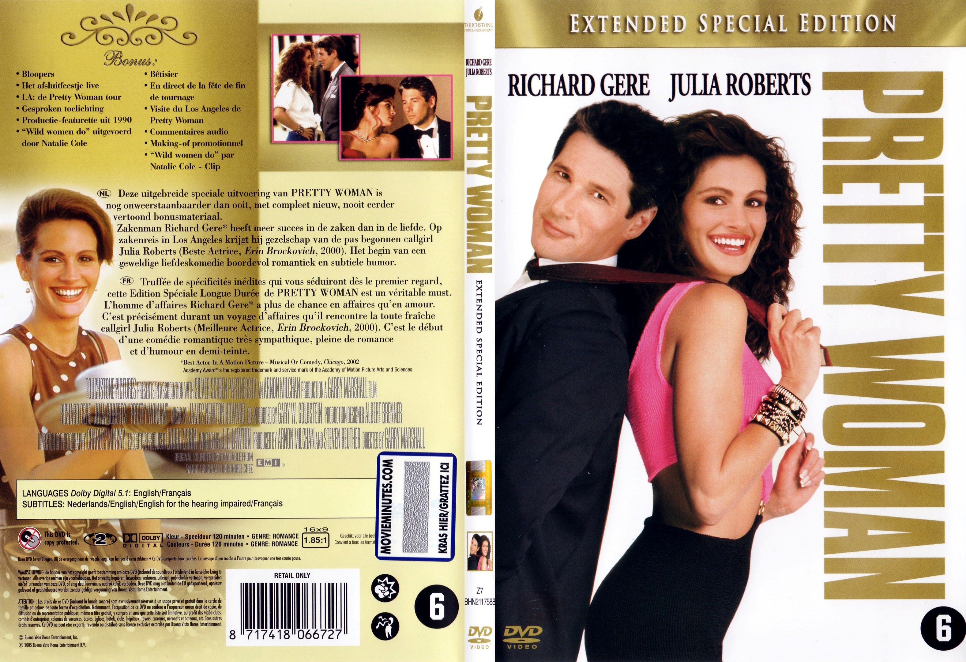 Jaquette DVD Pretty woman - SLIM v2