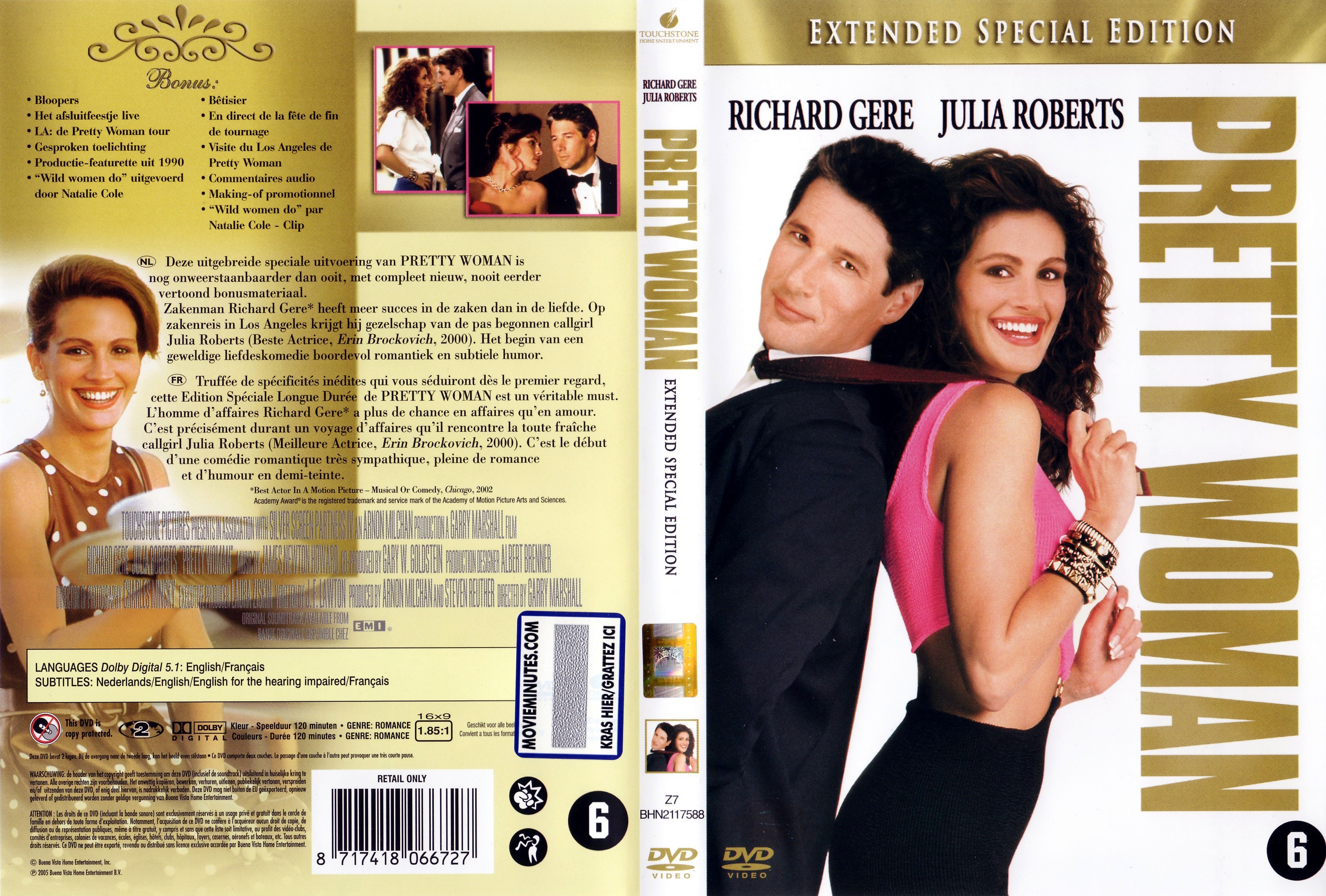 Jaquette DVD Pretty woman v3