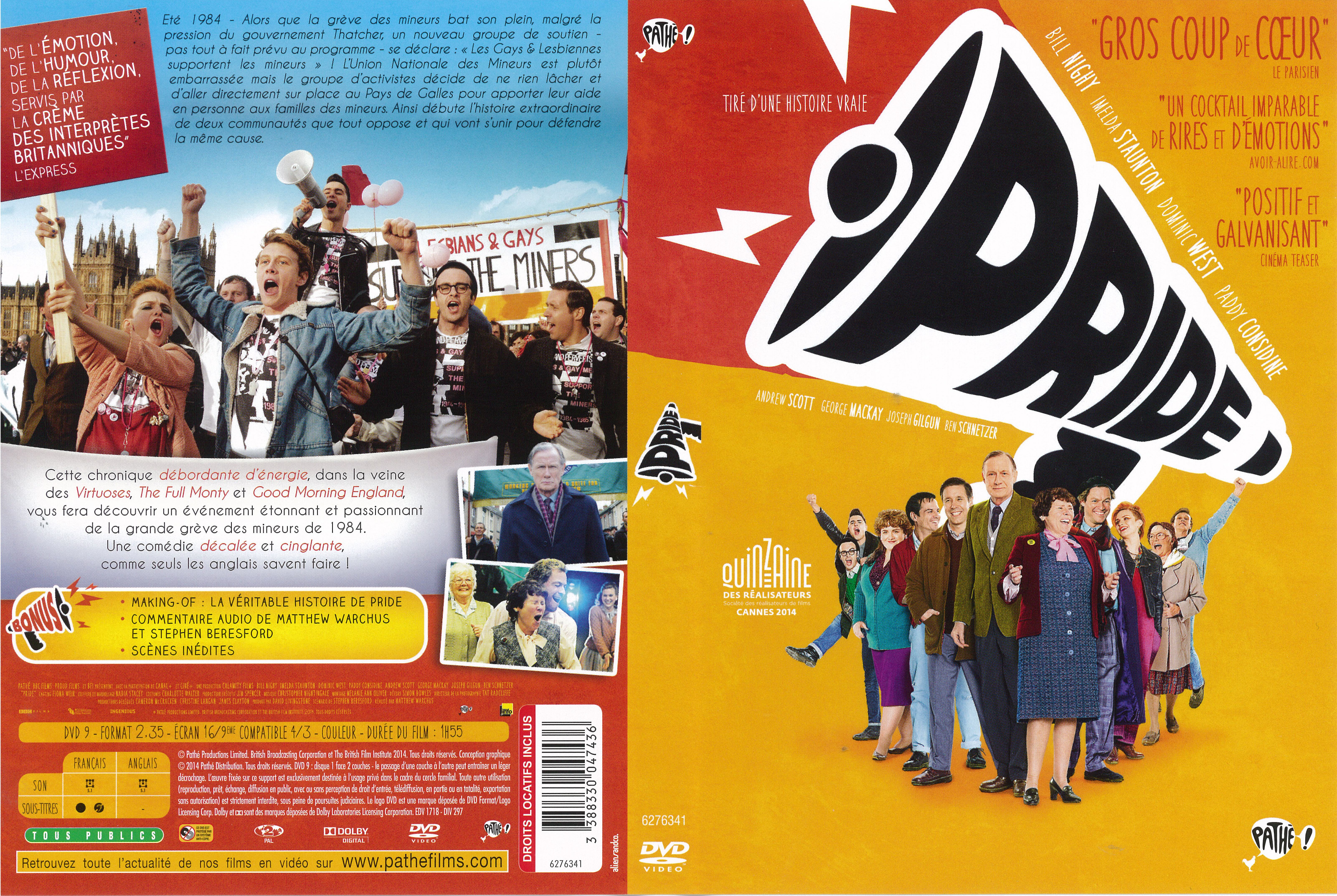 Jaquette DVD Pride