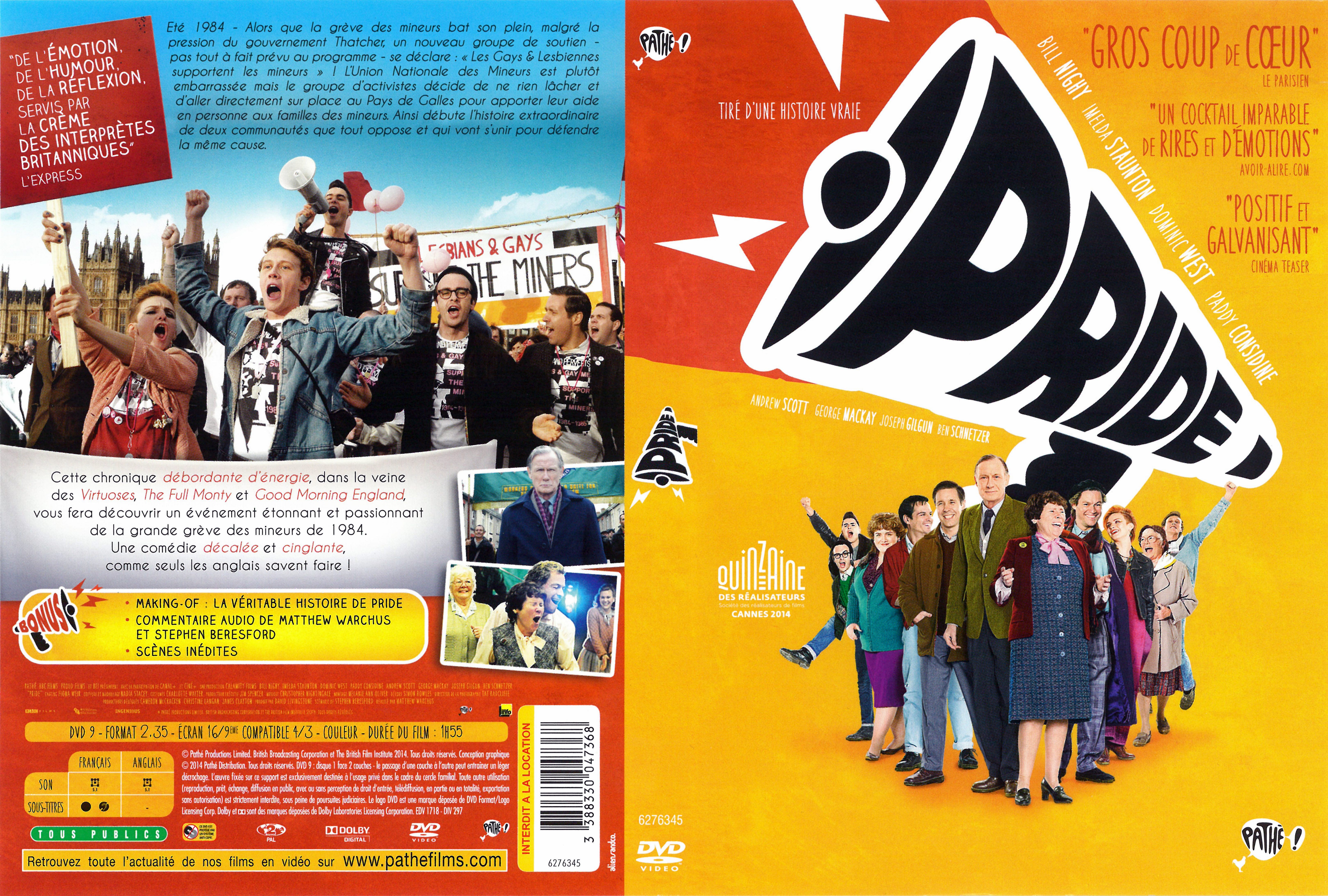 Jaquette DVD Pride v2