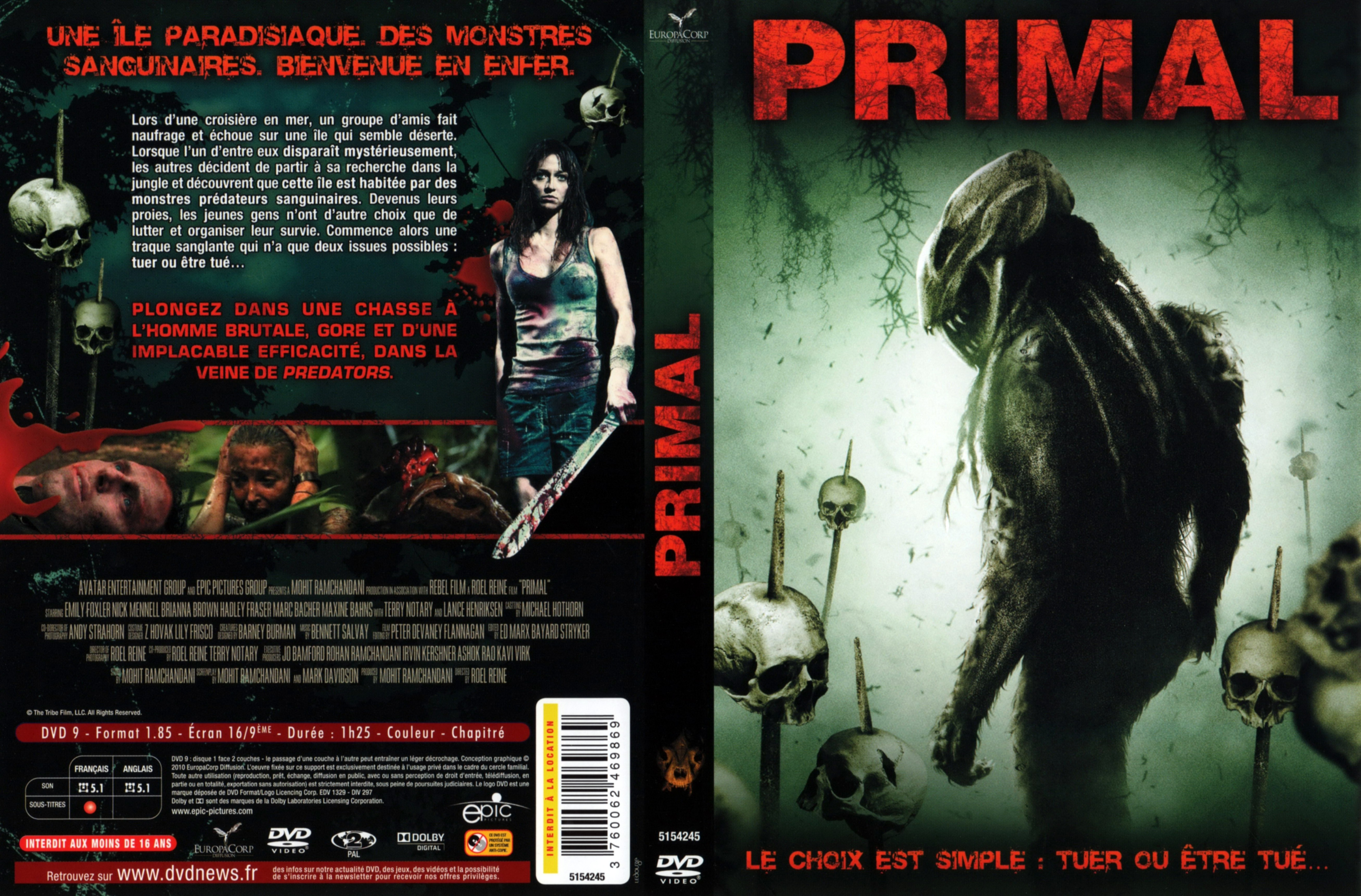 Jaquette DVD Primal