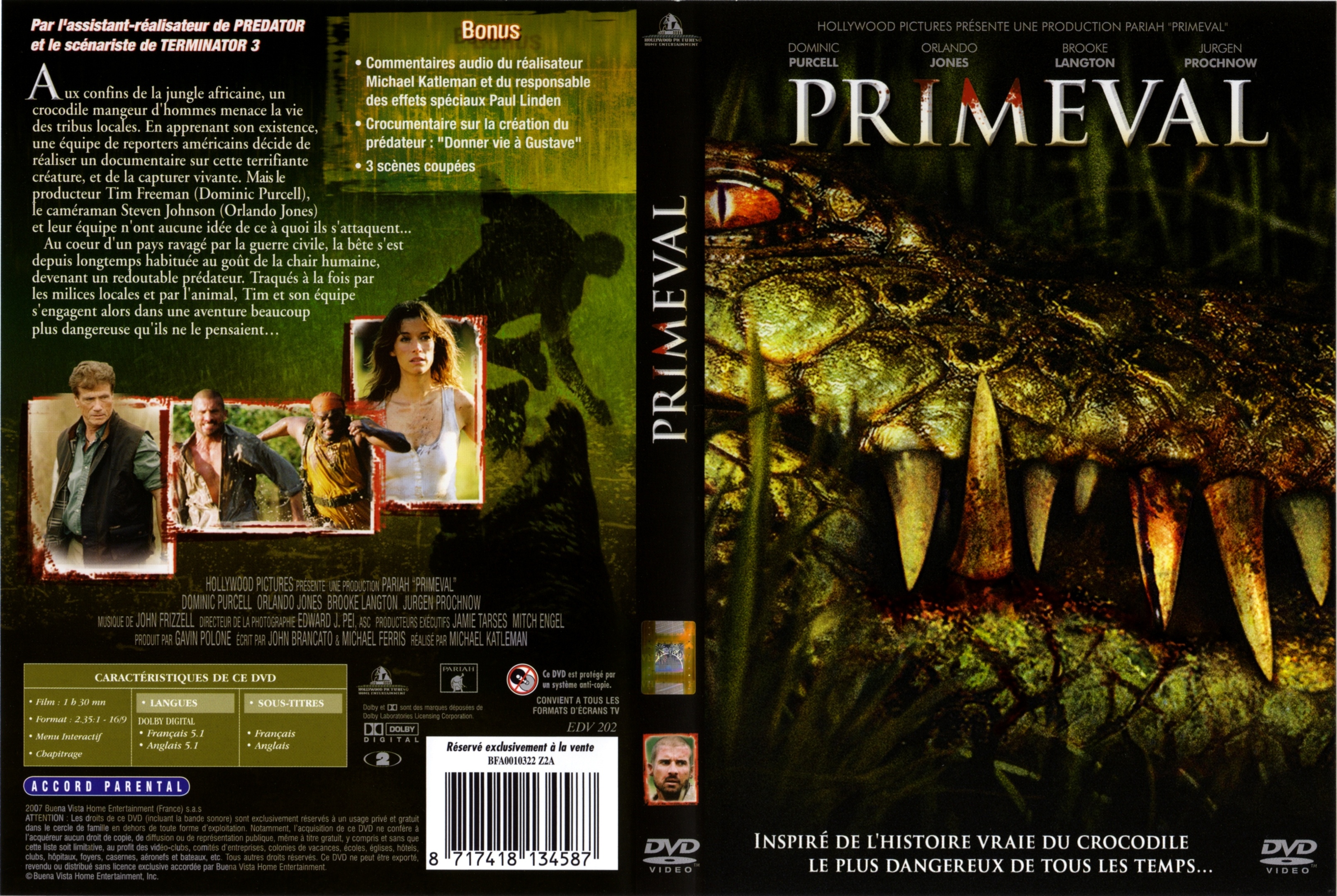 Jaquette DVD Primeval