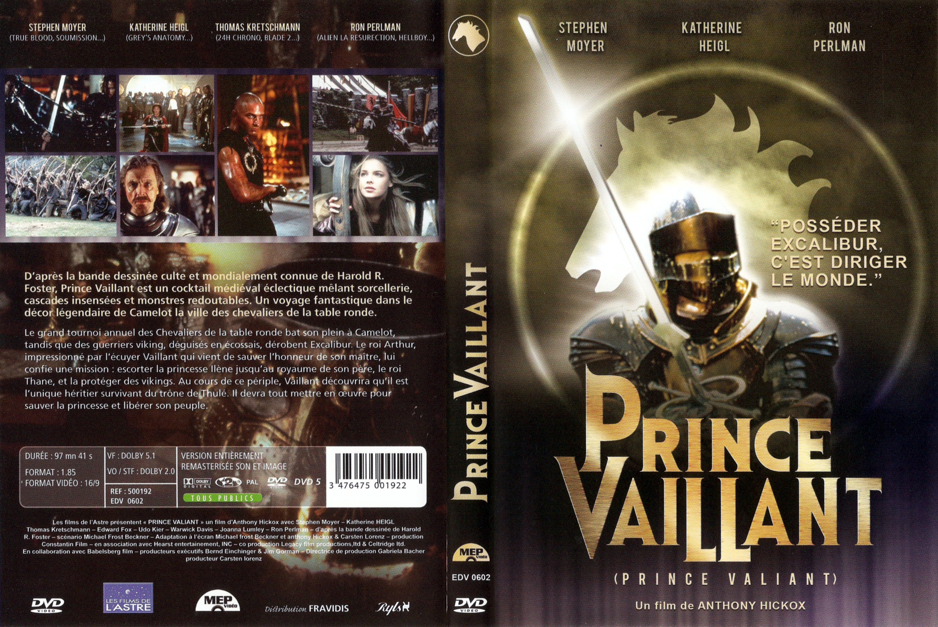 Jaquette DVD Prince Vaillant (1996)